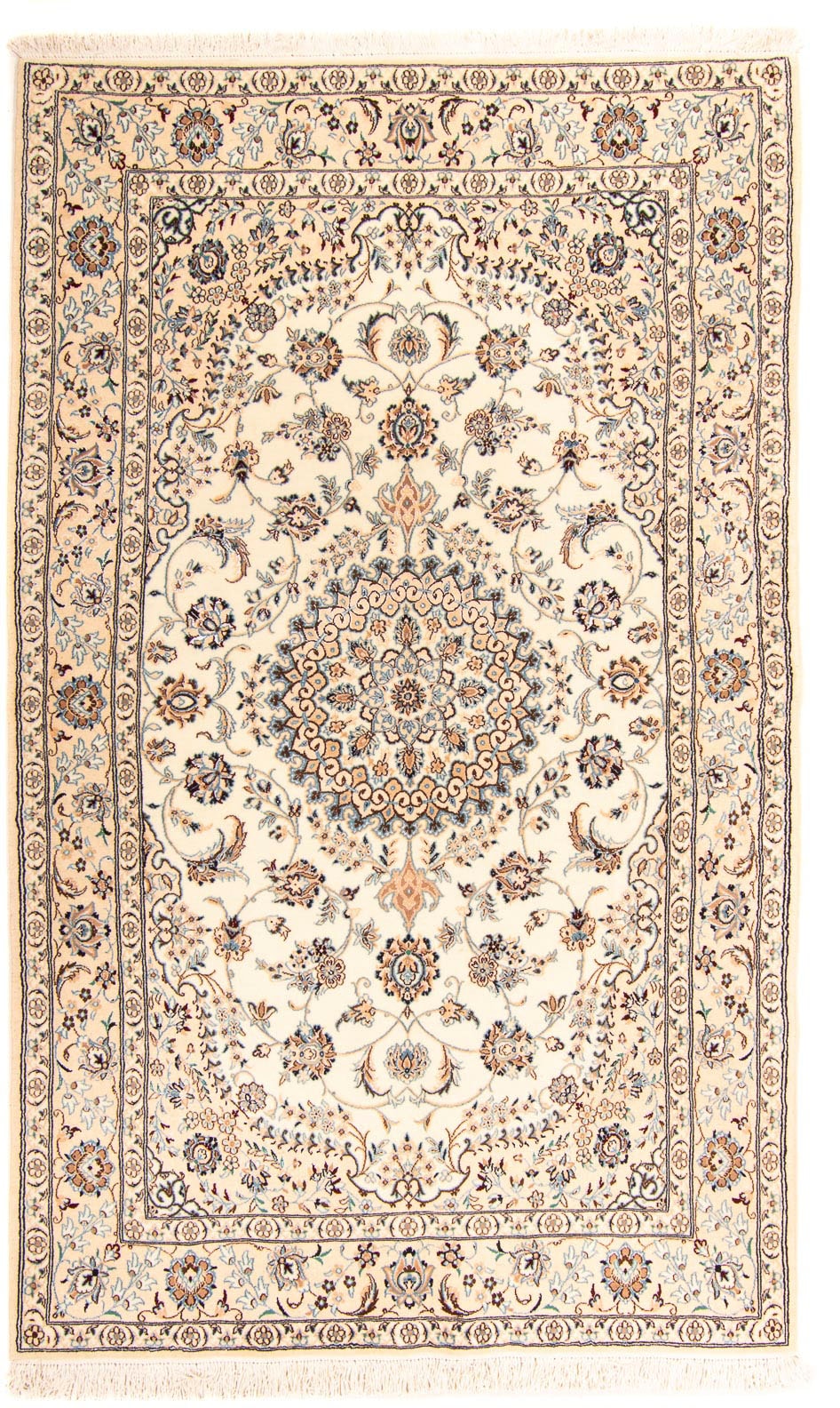 morgenland Orientteppich »Perser - Nain - Royal - 253 x 148 cm - beige«, re günstig online kaufen