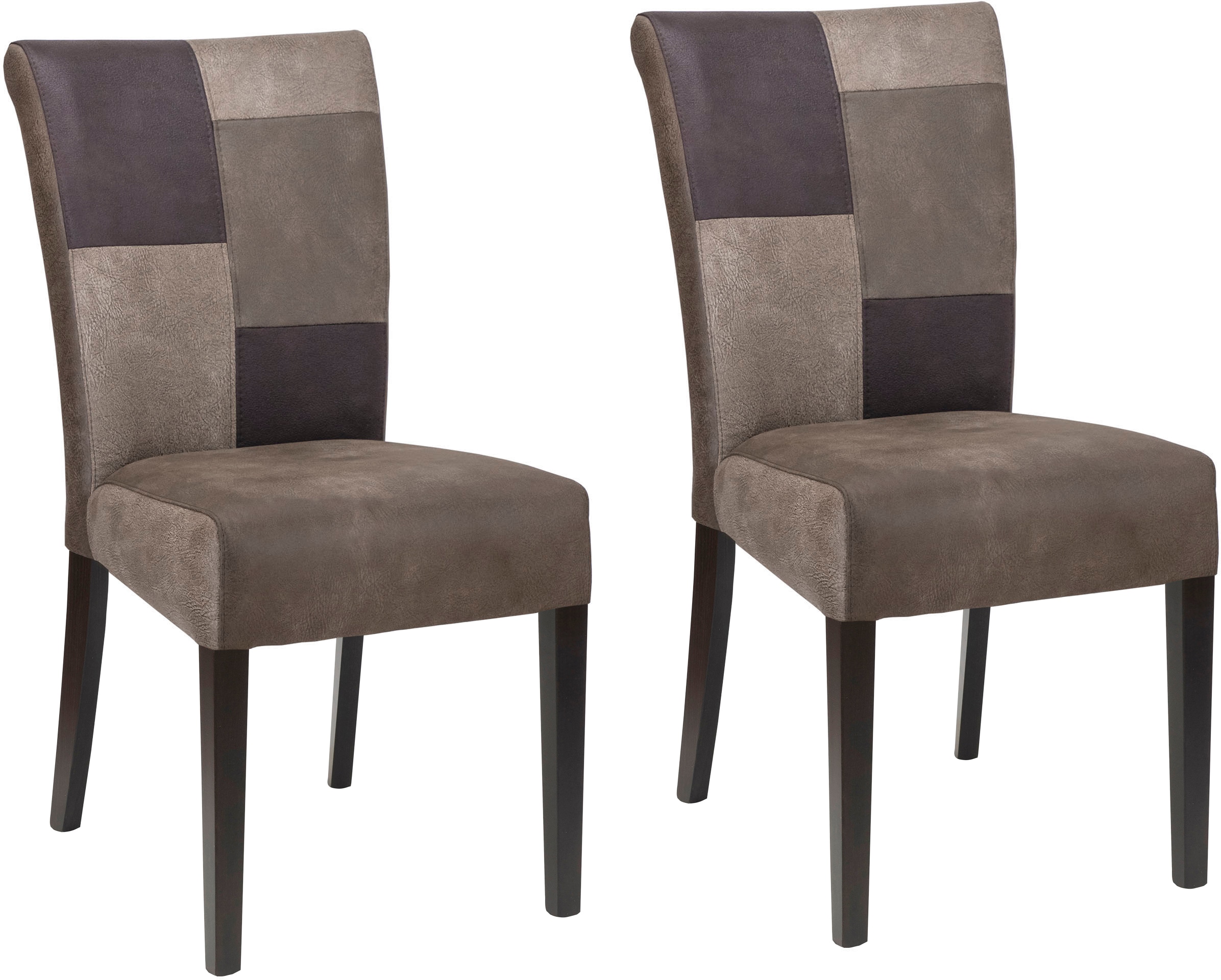 Home affaire Esszimmerstuhl »Queen« (Set) 2 Stk. Lederoptik Beingestell aus günstig online kaufen