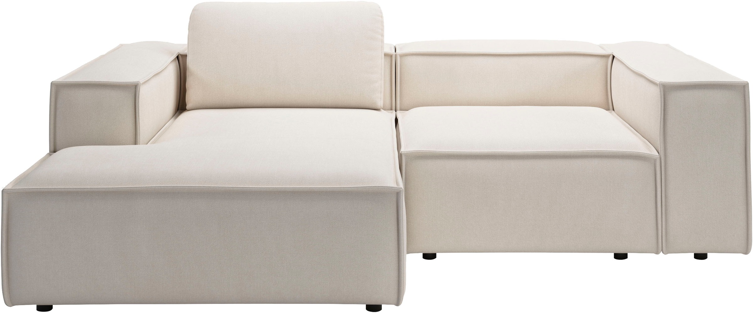 Home affaire Ecksofa »Watertown, kompakte L-Form, 246 cm breite für kleiner günstig online kaufen