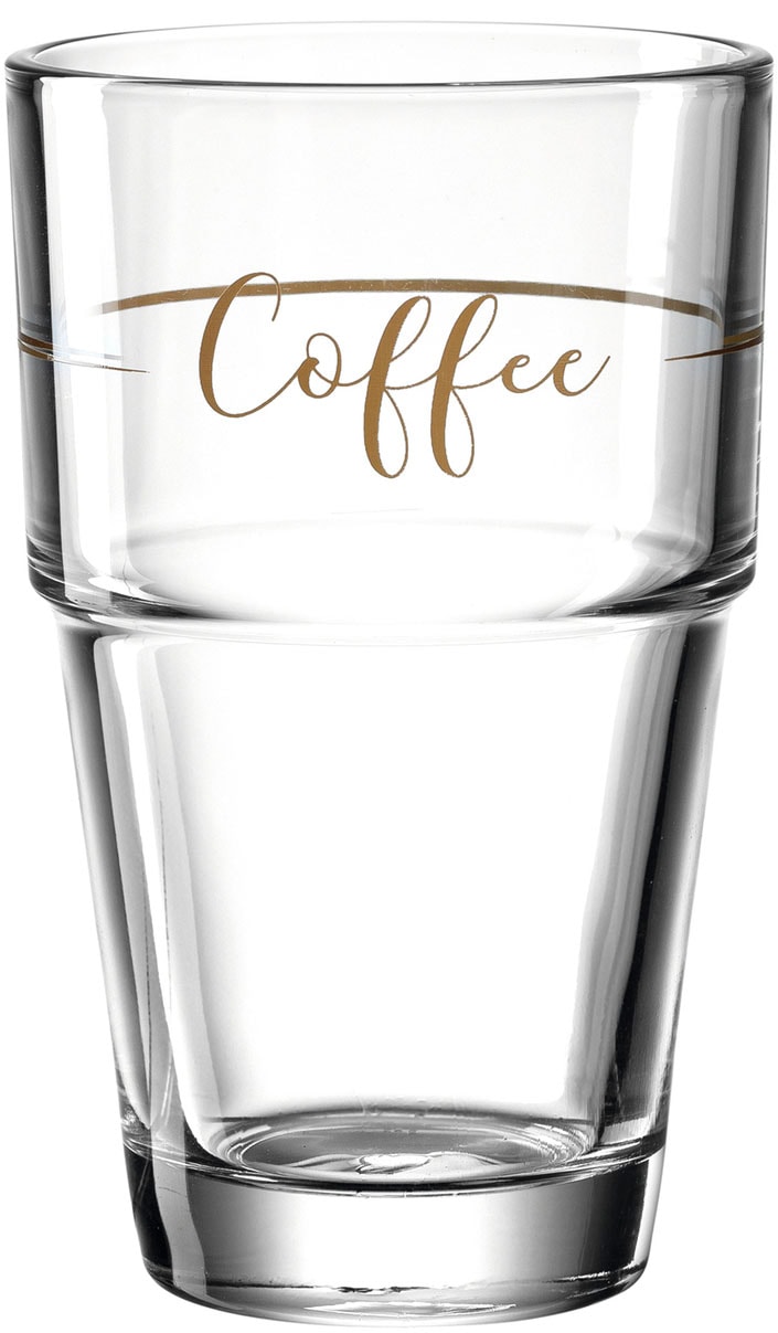 Latte-Macchiato-Glas »SOLO 'Coffee'«, (Set, 6 tlg.), 410 ml, 6-teilig