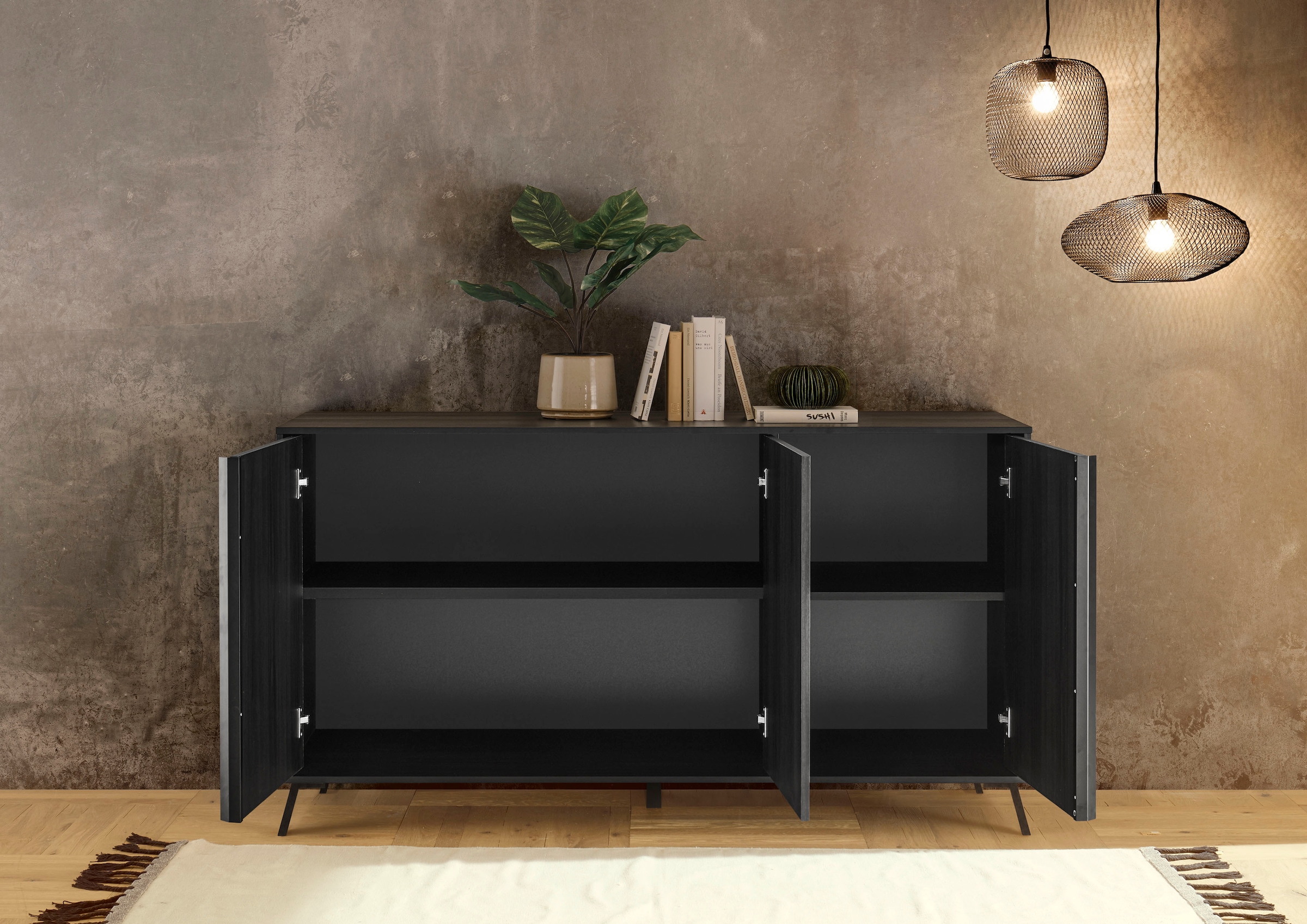 INOSIGN Sideboard »City«, Breite ca. 156 cm