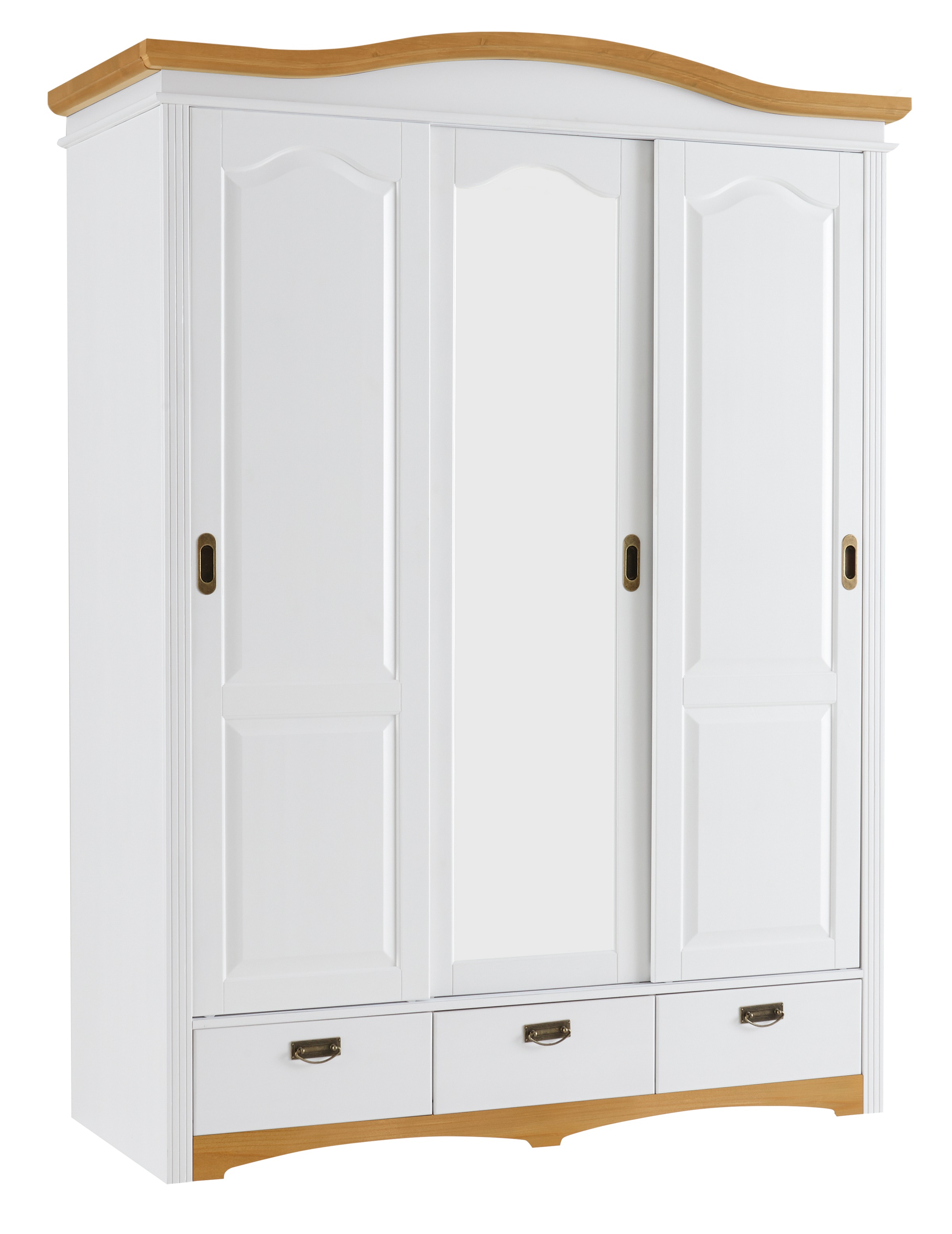 Home affaire Schiebetürenschrank »Konrad, Landhausstil, rustikal, mit Schub günstig online kaufen