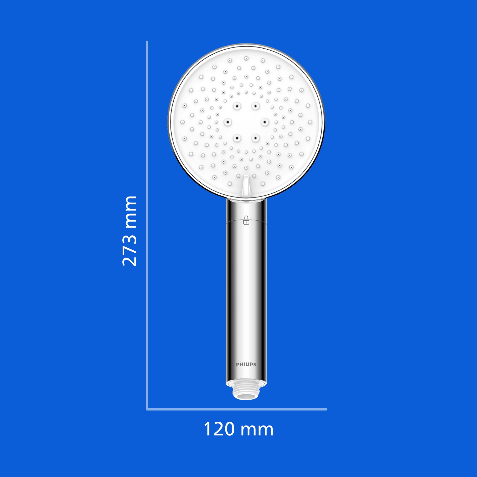 Philips Duschbrause Set, 2 tlg. Duschbrause inklusive Filter