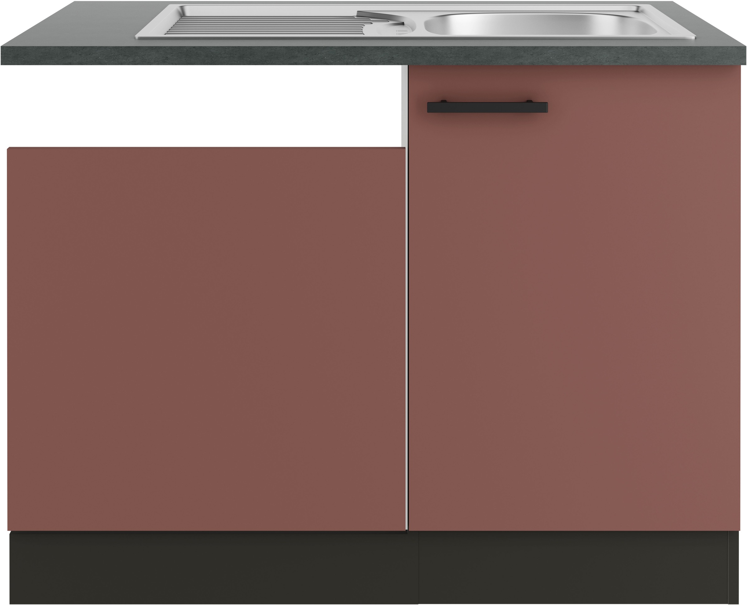 OPTIFIT Spülenschrank »Palma«, Breite 110 cm, geeignet für teilintegrierte Geschirrspüler