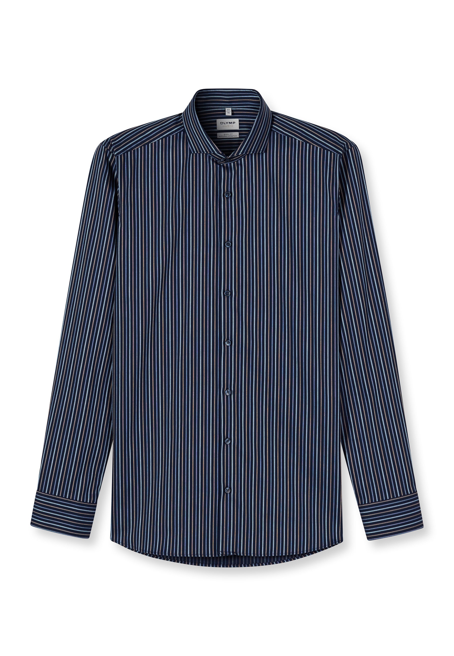 OLYMP Businesshemd »OLYMP Level Five, body fit, Haifisch«