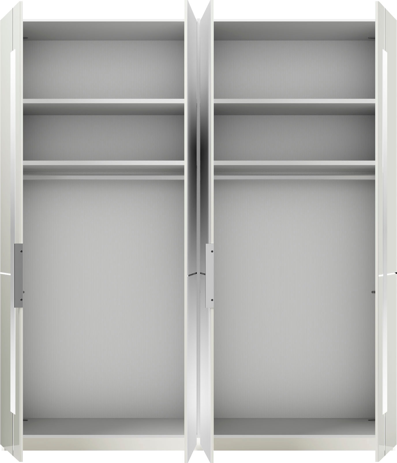 Musterring Kleiderschrank »Imola W« inkl. Einlegeböden und Kleiderstangen, mit Glas- und Spiegeltüren