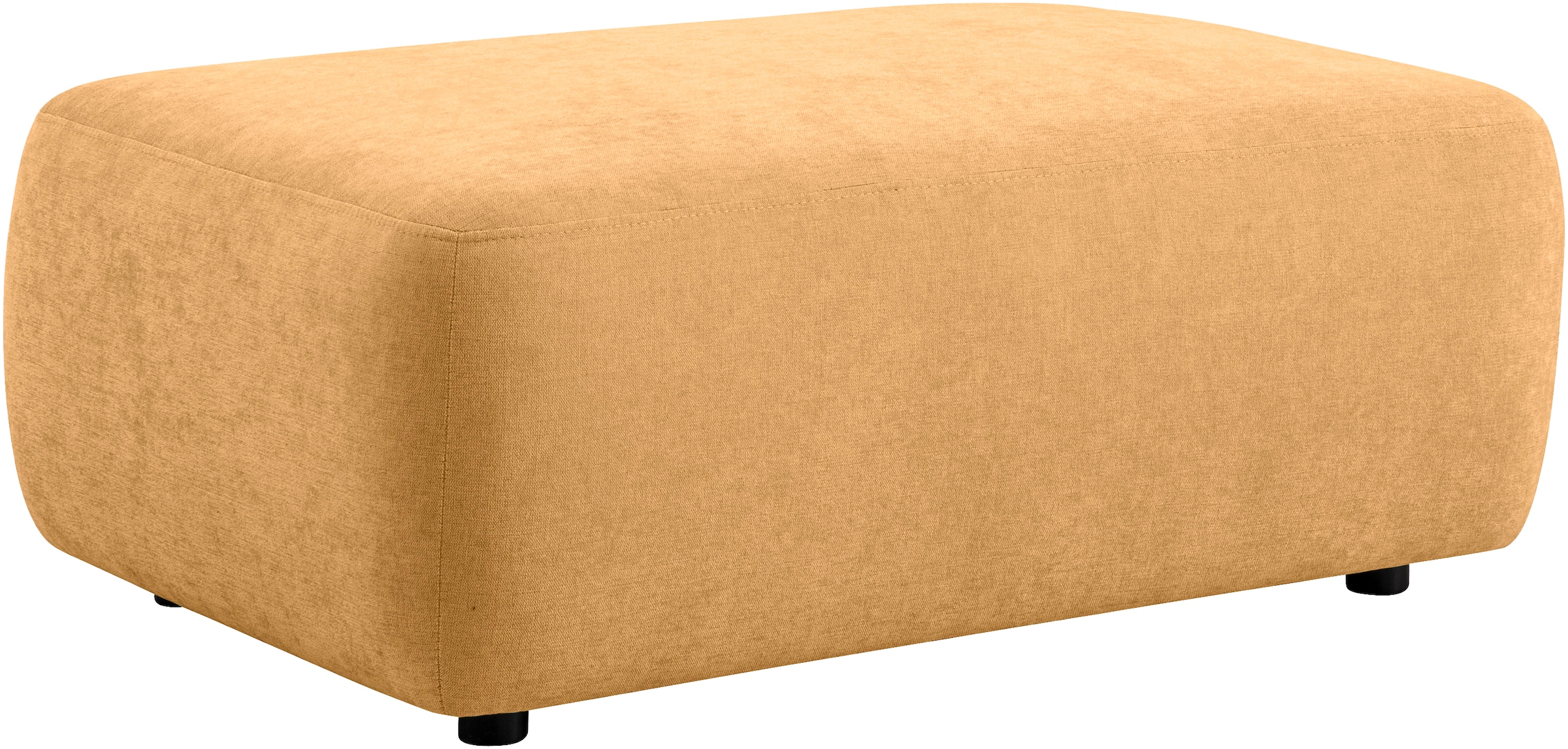 INOSIGN Polsterhocker »Torge, Hocker in Cord, Samtvelours oder Struktur«, p günstig online kaufen