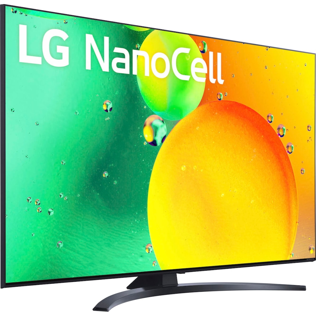 LG LED-Fernseher »55NANO769QA«, 139 cm/55 Zoll, 4K Ultra HD, Smart-TV, α5 Gen5 4K AI-Prozessor, Direct LED, HDMI 2.0, Sprachassistenten