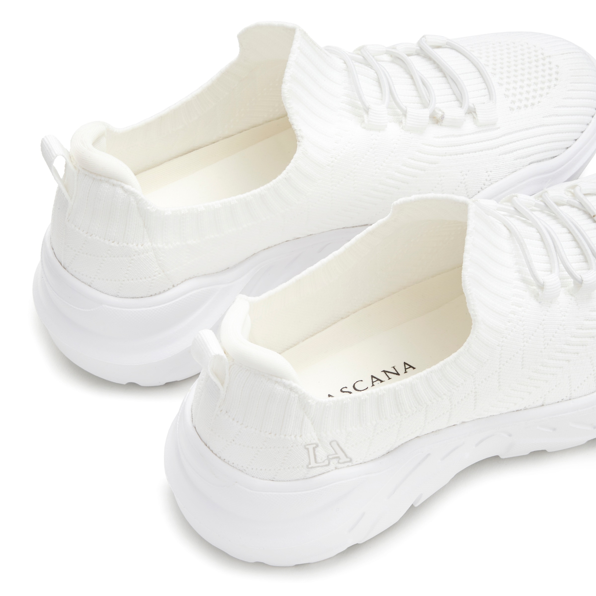 LASCANA ACTIVE Sneaker »Halbschuh, Freizeitschuh, ultraleicht und bequem,«, zum Reinschlüpfen und elastischen Schnürbändern VEGAN