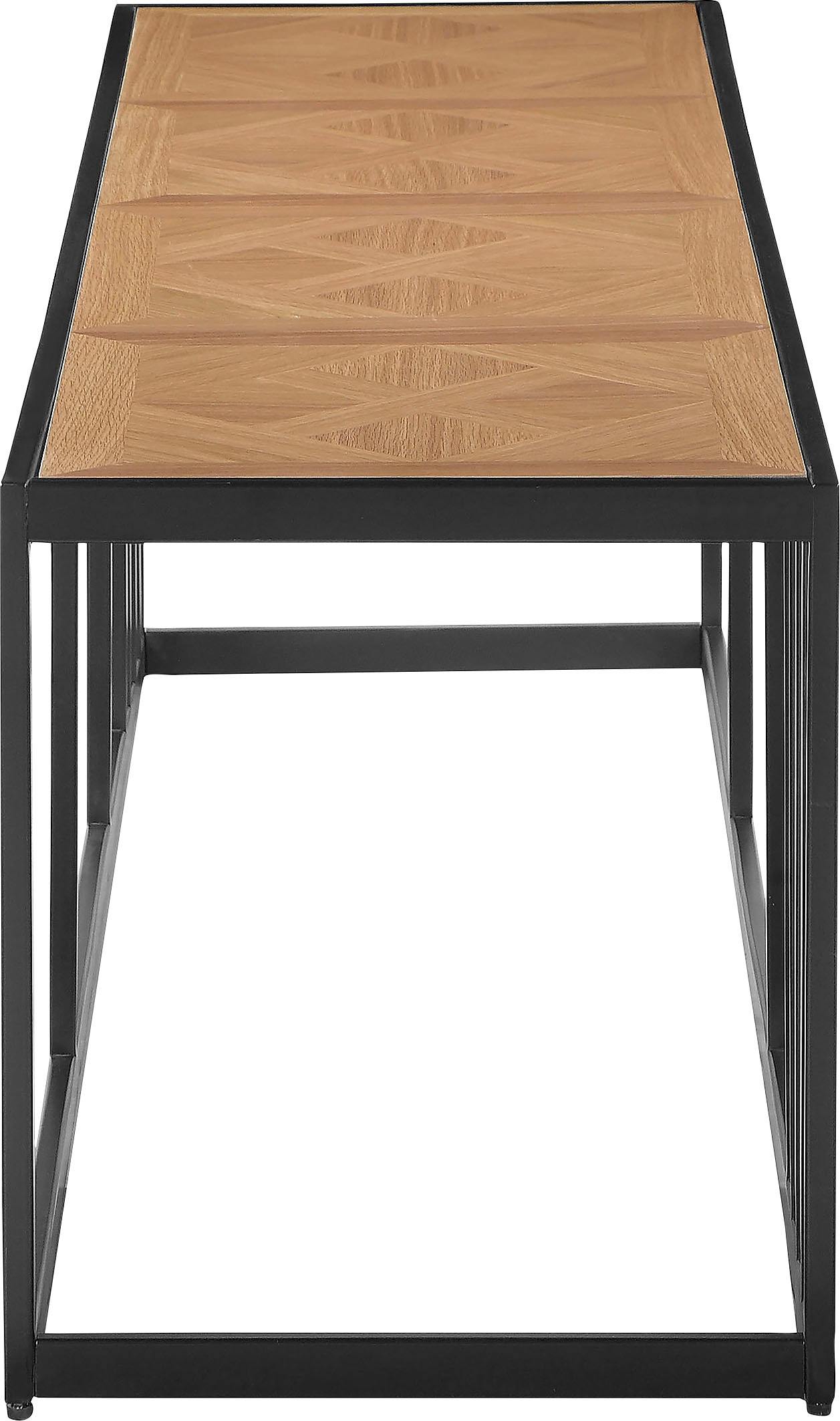 Home affaire Lowboard »Sumac Ridge Road«, aus MDF und Furnier, Füße aus Metall, Breite 160 cm