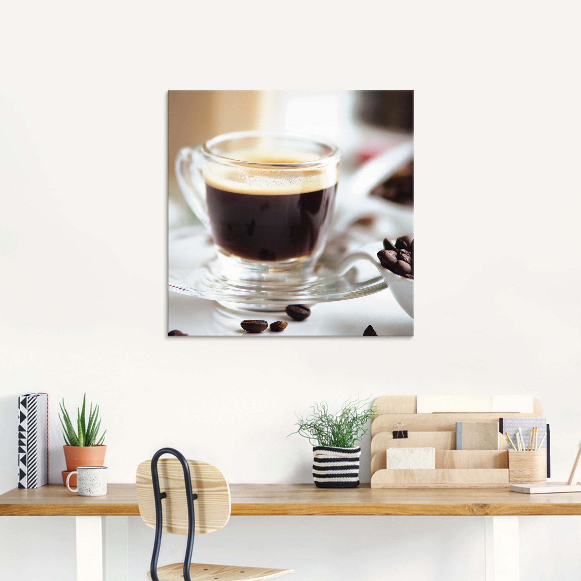 Artland Glasbild »Frischer Espresso Genuss«, Getränke, (1 St.), in verschie günstig online kaufen