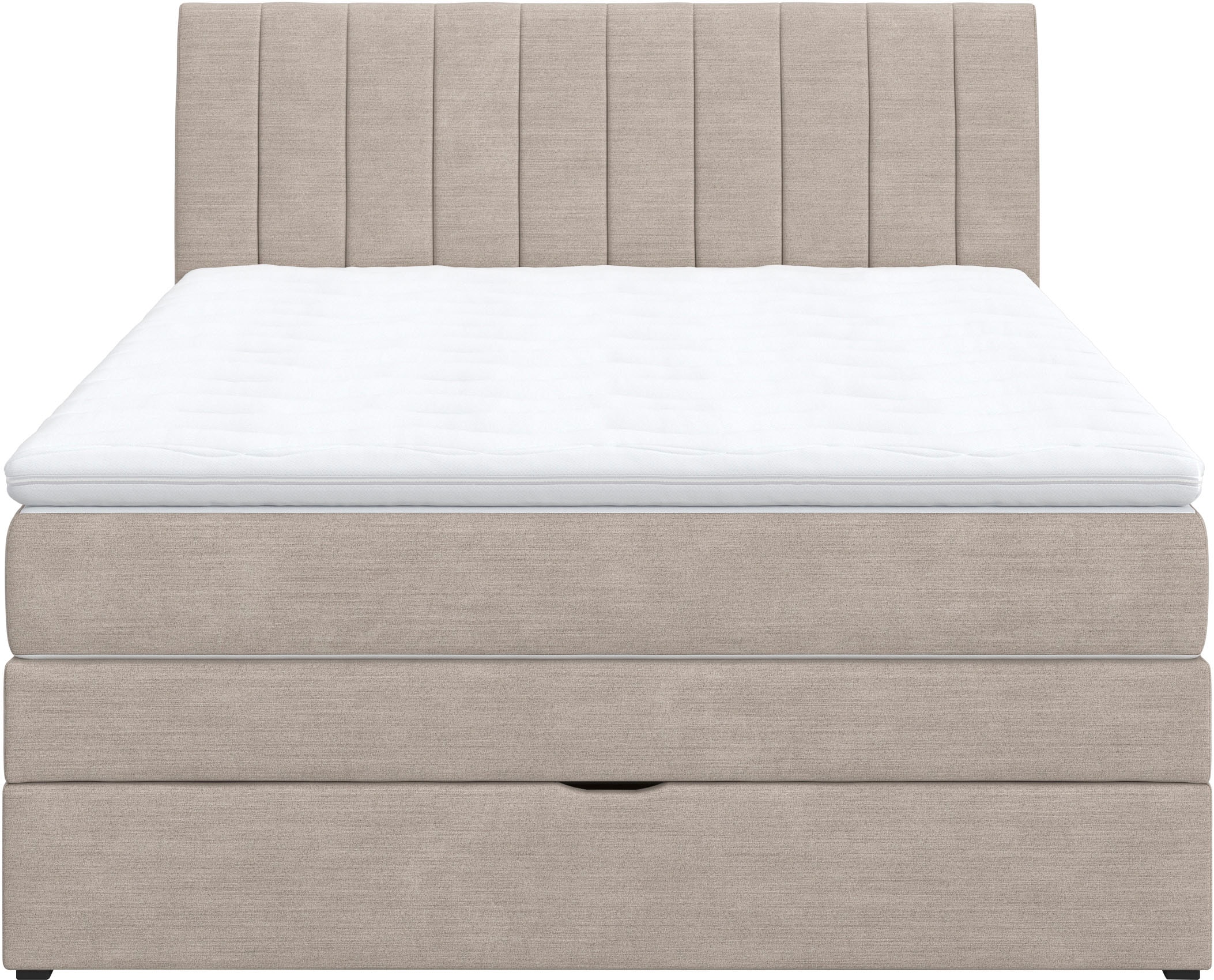 COTTA Boxspringbett »Shark inkl. Bettkasten und Topper«, erhältlich in den Breiten 140x200cm, 160x200cm und 180x200cm