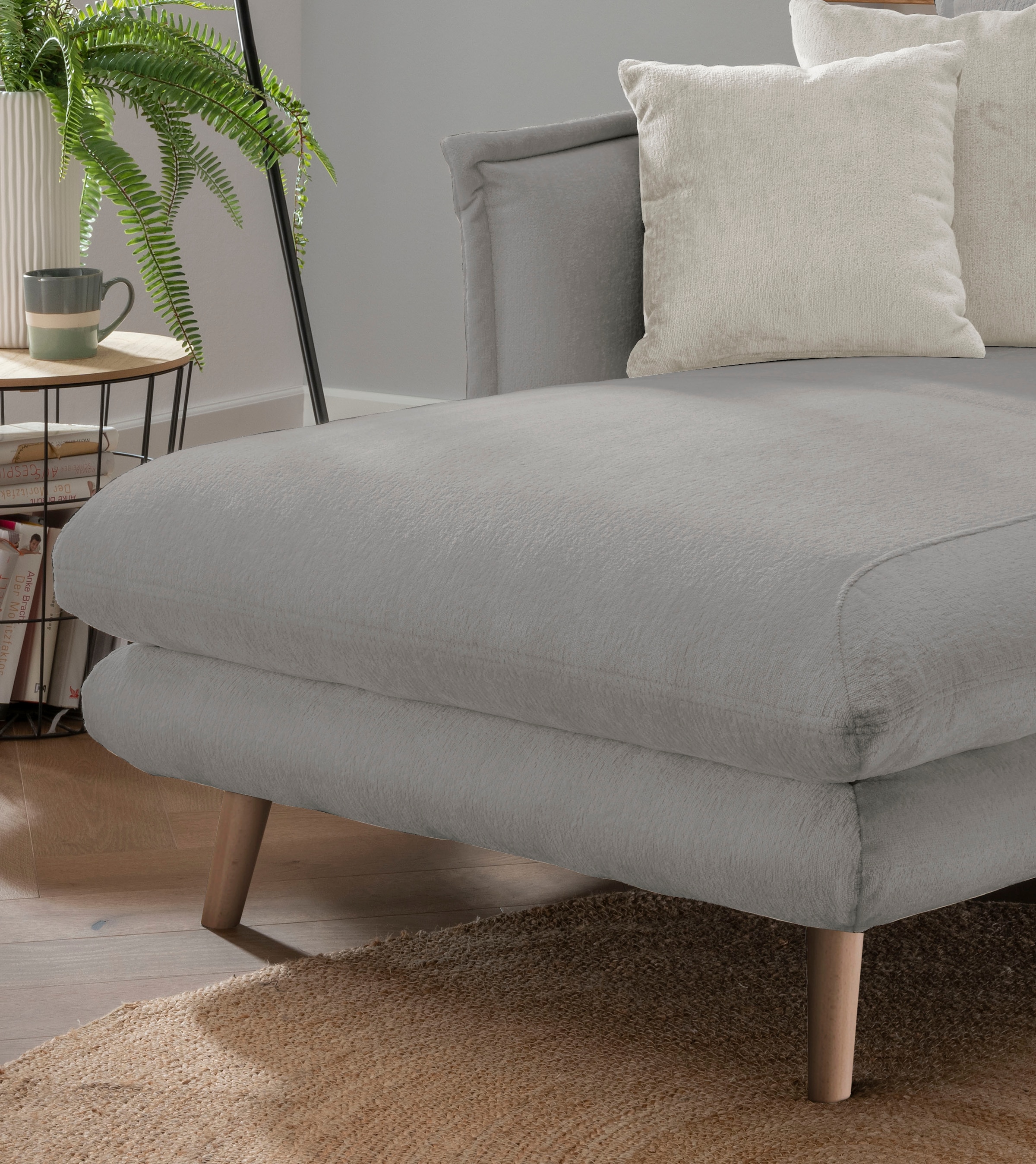 INOSIGN Loveseat »Lazio«, moderner Sessel mit einer bequemen Polsterung, 2 Stk. Zierkissen