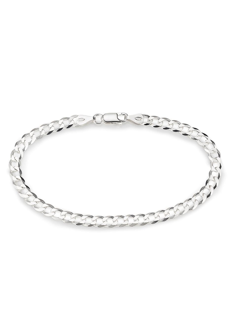 Geschenk, Banani »Schmuck Silber« Bruno Panzerkette online Silberarmband kaufen Armkette