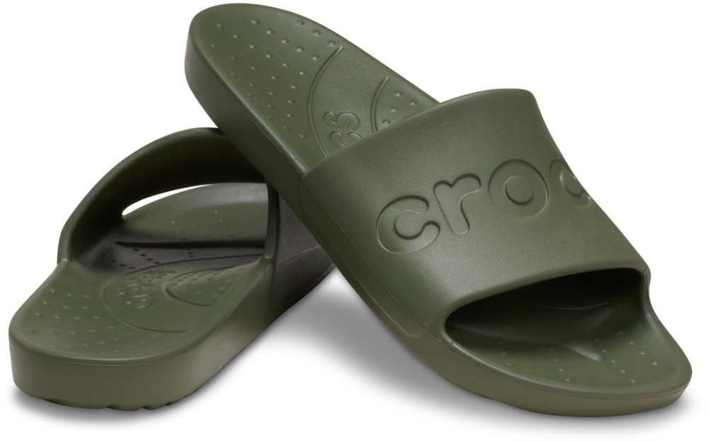 Crocs Pantolette »Crocs Slide«, Badeschuh, Schlappen, Strandschuh mit bequemem Fußbett