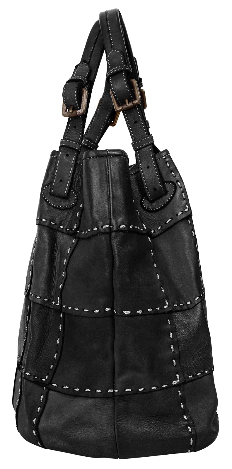 Samantha Look Shopper, echt Leder, Made in Italy