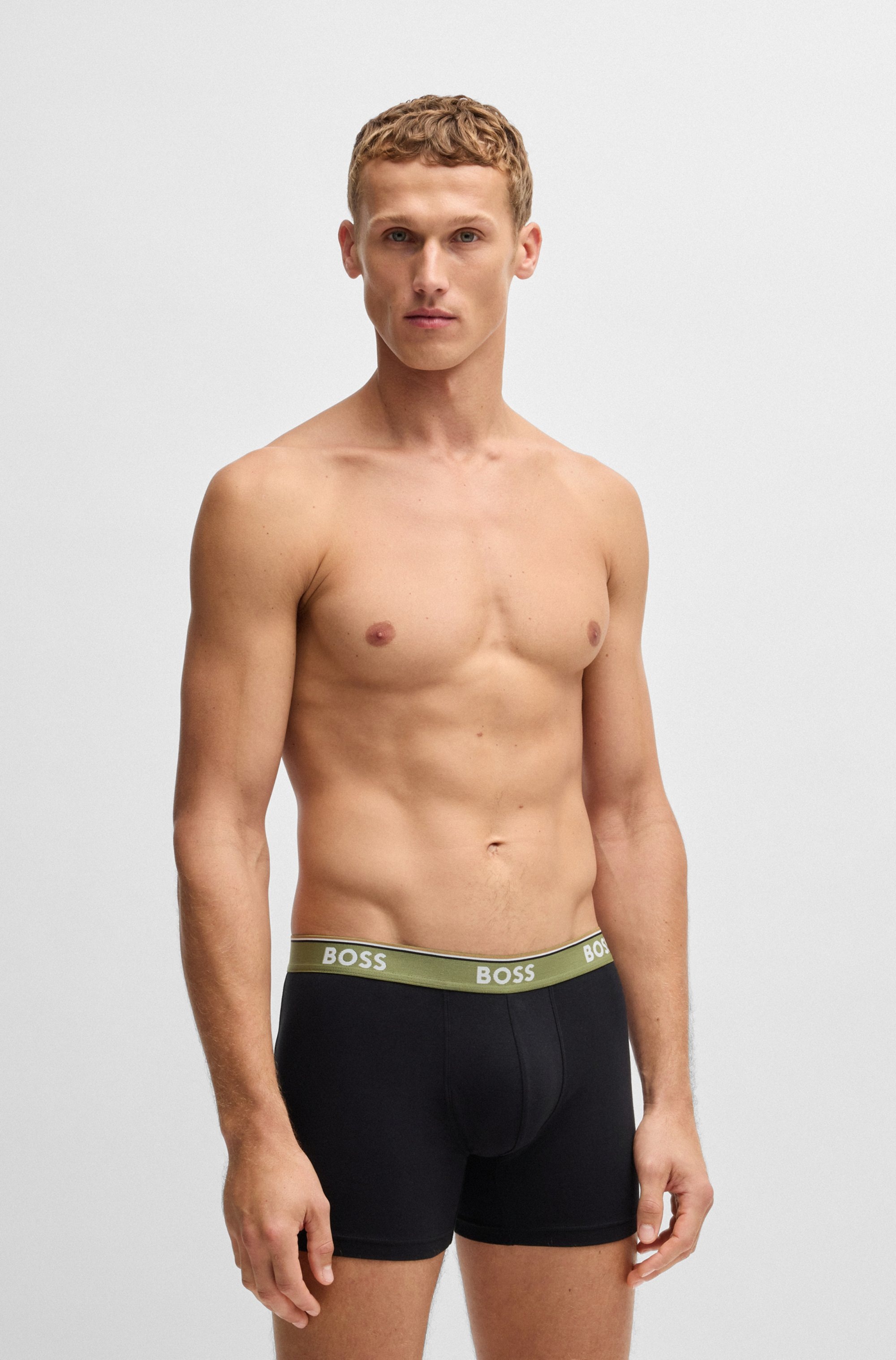 BOSS Boxershorts »BoxerBr 3P Power«, (3 St.)