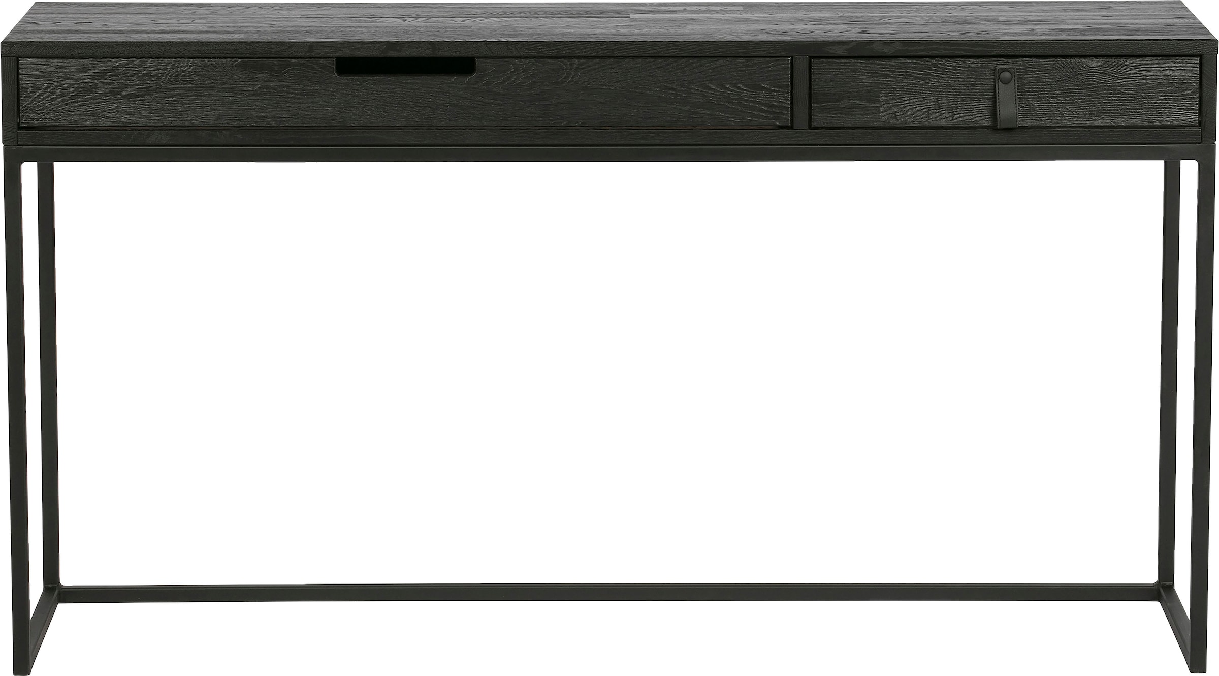 WOOOD Schreibtisch »Silas«, zwei Schubladen, Holz teilmassiv, H 75 cm x B 1 günstig online kaufen