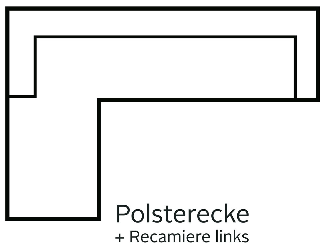 DOMO collection Ecksofa »Star, zeitlose Formensprache, elegante Optik, L-Form«, wahlweise mit Bettfunktion