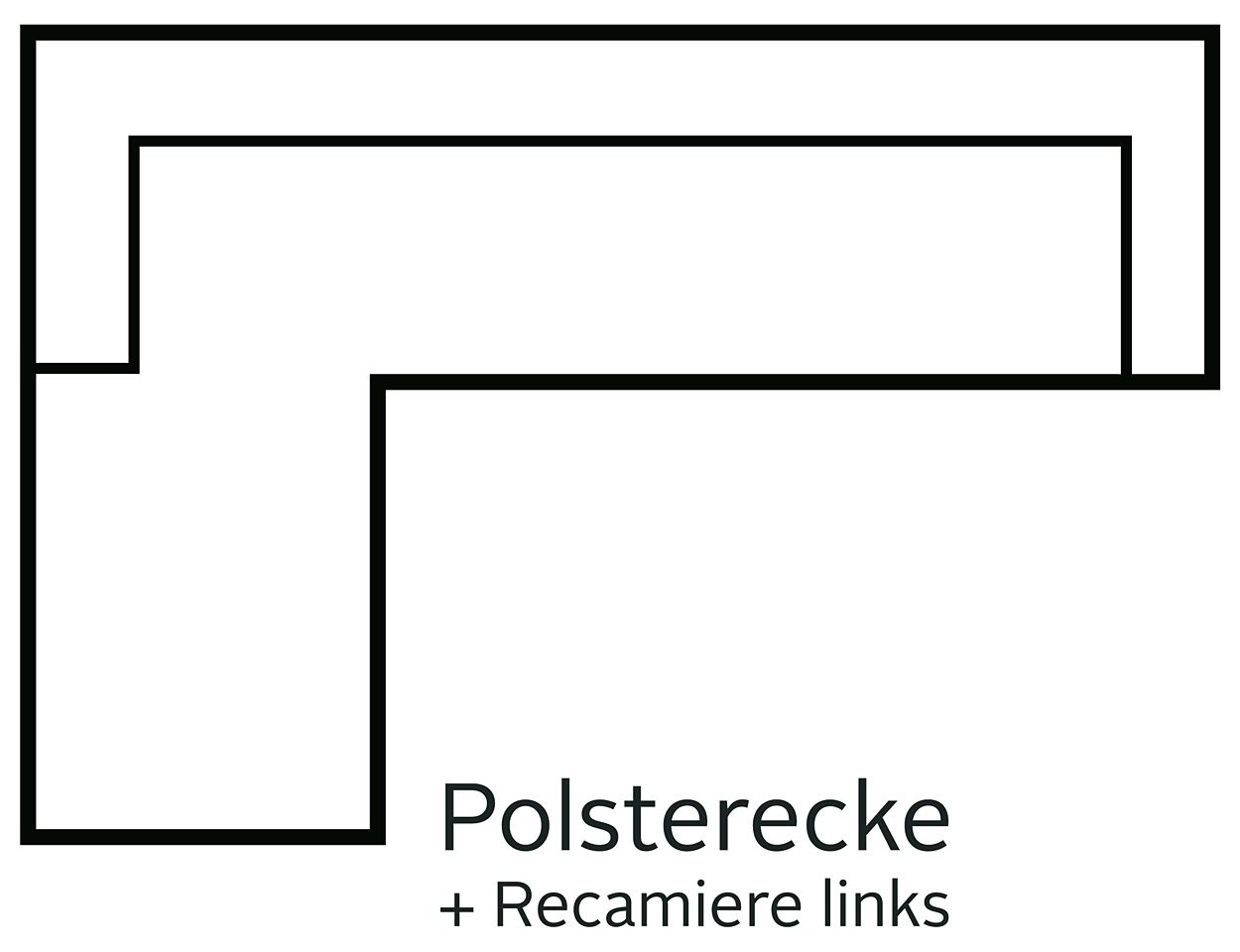 COTTA Ecksofa »Speedway L-Form«, mit Kopfteilverstellung, wahlweise mit Bet günstig online kaufen