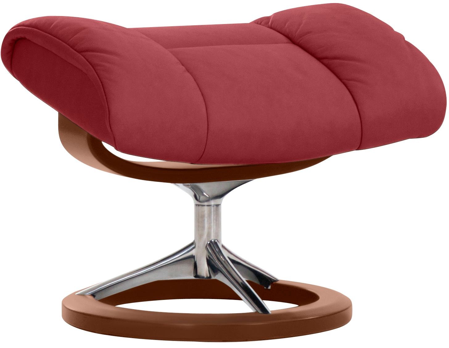 Stressless® Hocker »Ruby«, mit Signature Base, Gestell Eiche, Wenge, Braun & Schwarz