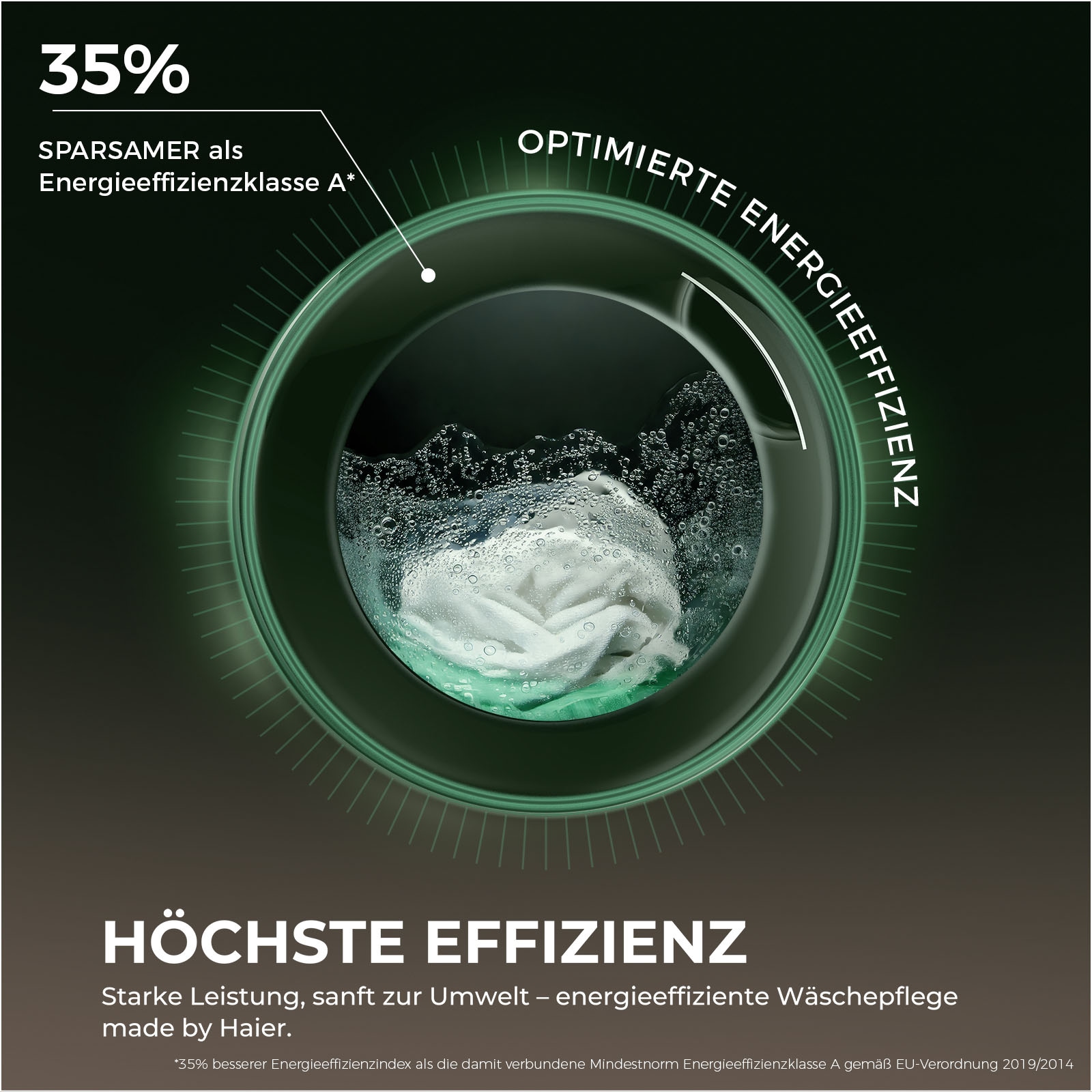 Haier Waschmaschine »HW90-BP14657TU1« 9 kg 1400 U/min Smart AI Automatikprogramm & Wi-Fi