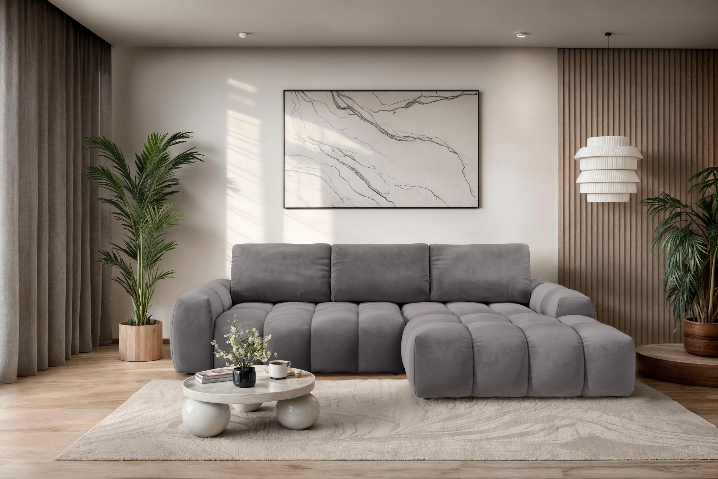 OTTO home Ecksofa »AZITA klein optionale Schlafsofa mit Bettkasten, B/T/H: günstig online kaufen