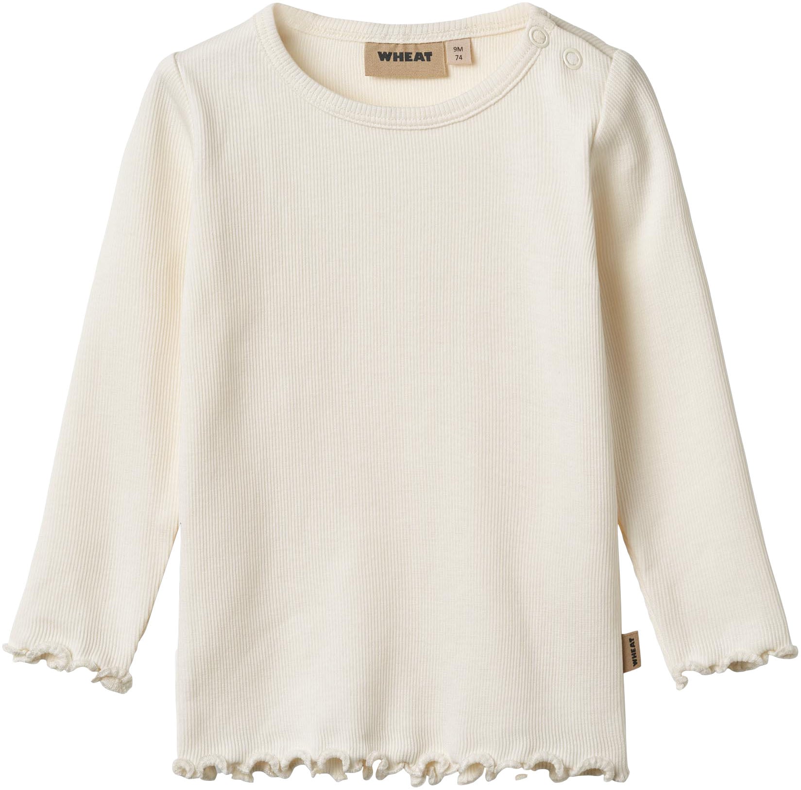 WHEAT Langarmshirt »Rib T-Shirt L/S Ida«