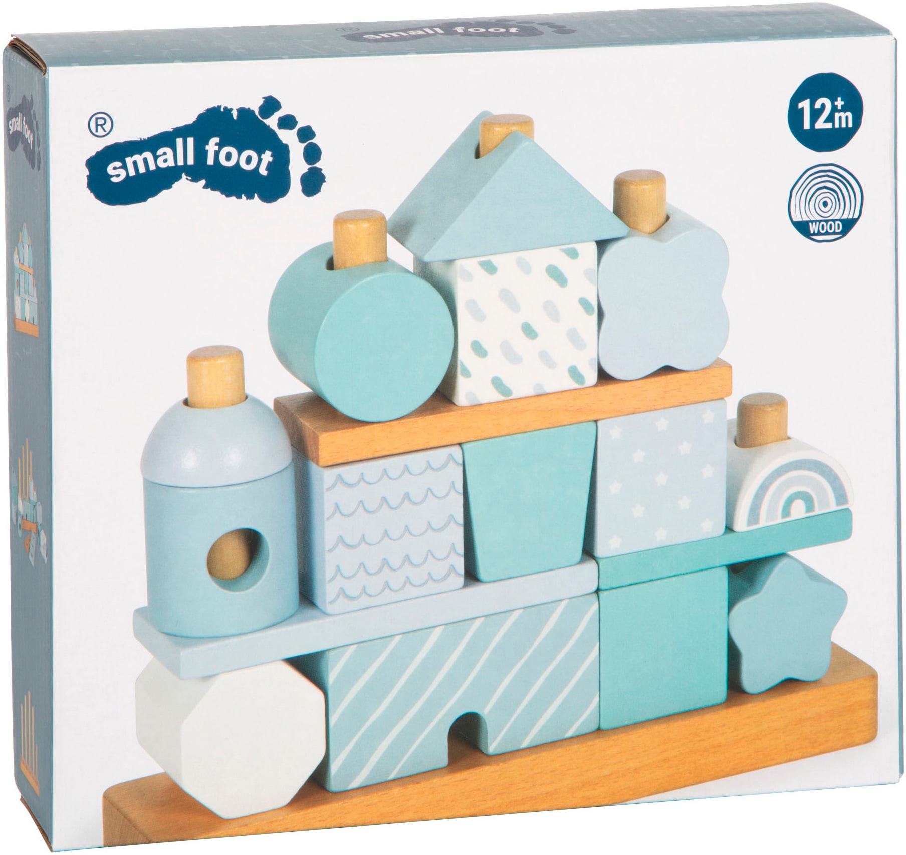 Small Foot Stapelspielzeug »Stapelhaus«