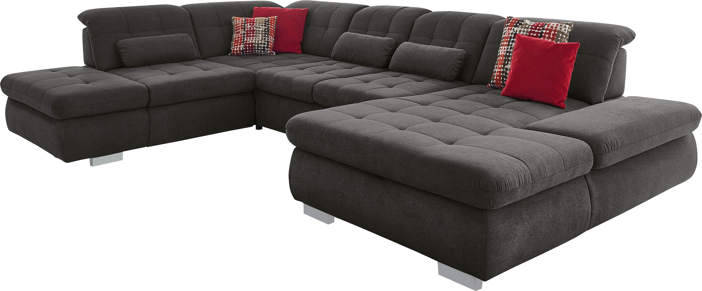 Die PlanBar Ecksofa "MP-IN17004 L-Form", wahlweise mit Funktionen, Kaltscha günstig online kaufen