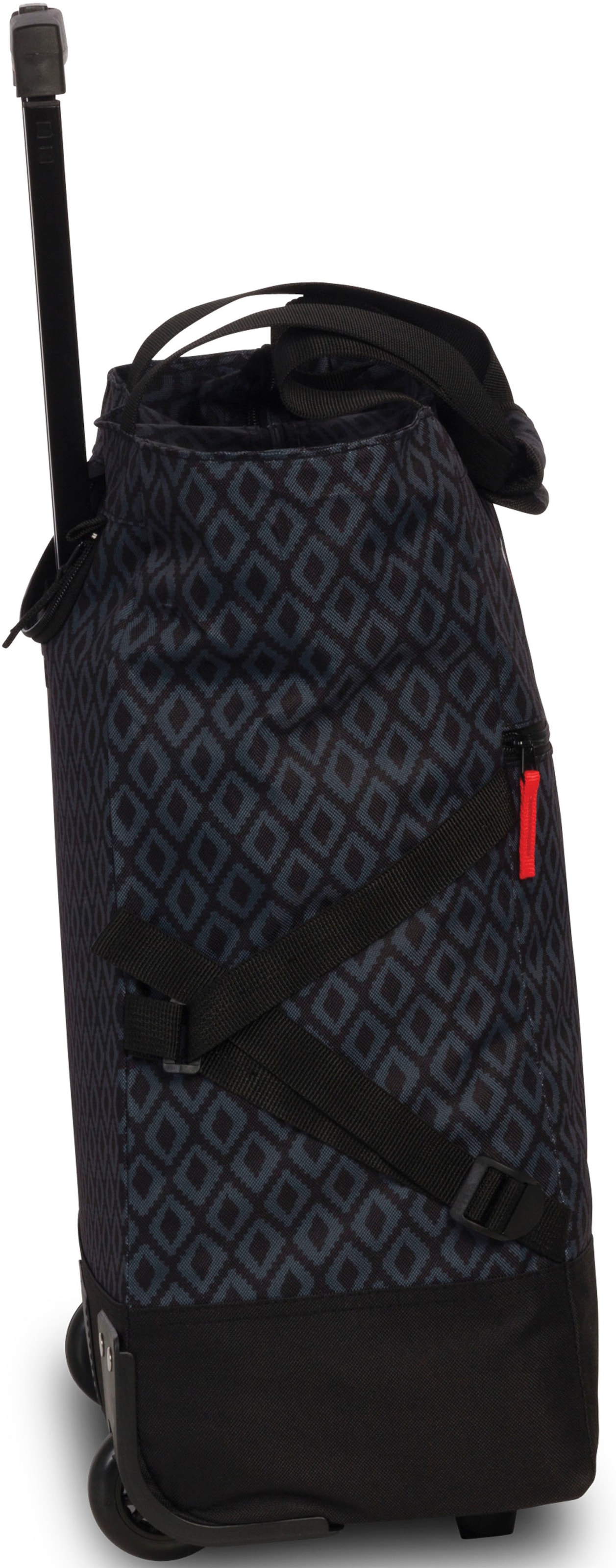 fabrizio® Einkaufstrolley »Punta-Wheel-Shopping-Roller«, (1 tlg.), edler Look mit grau/schwarz Muster