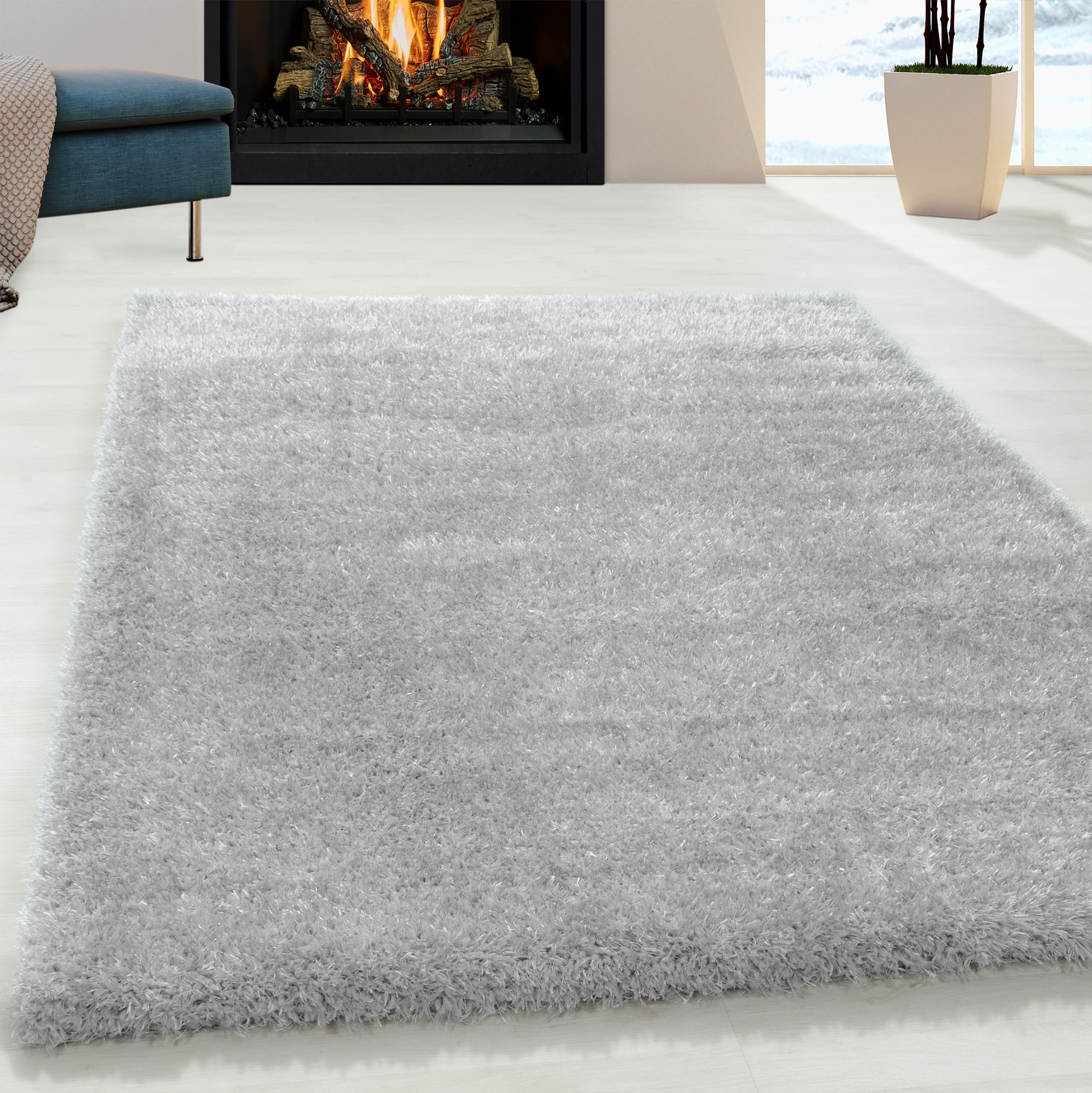 Ayyildiz Teppiche Hochflor-Teppich »BRILLIANT 4200«, rechteckig, 50 mm Höhe günstig online kaufen