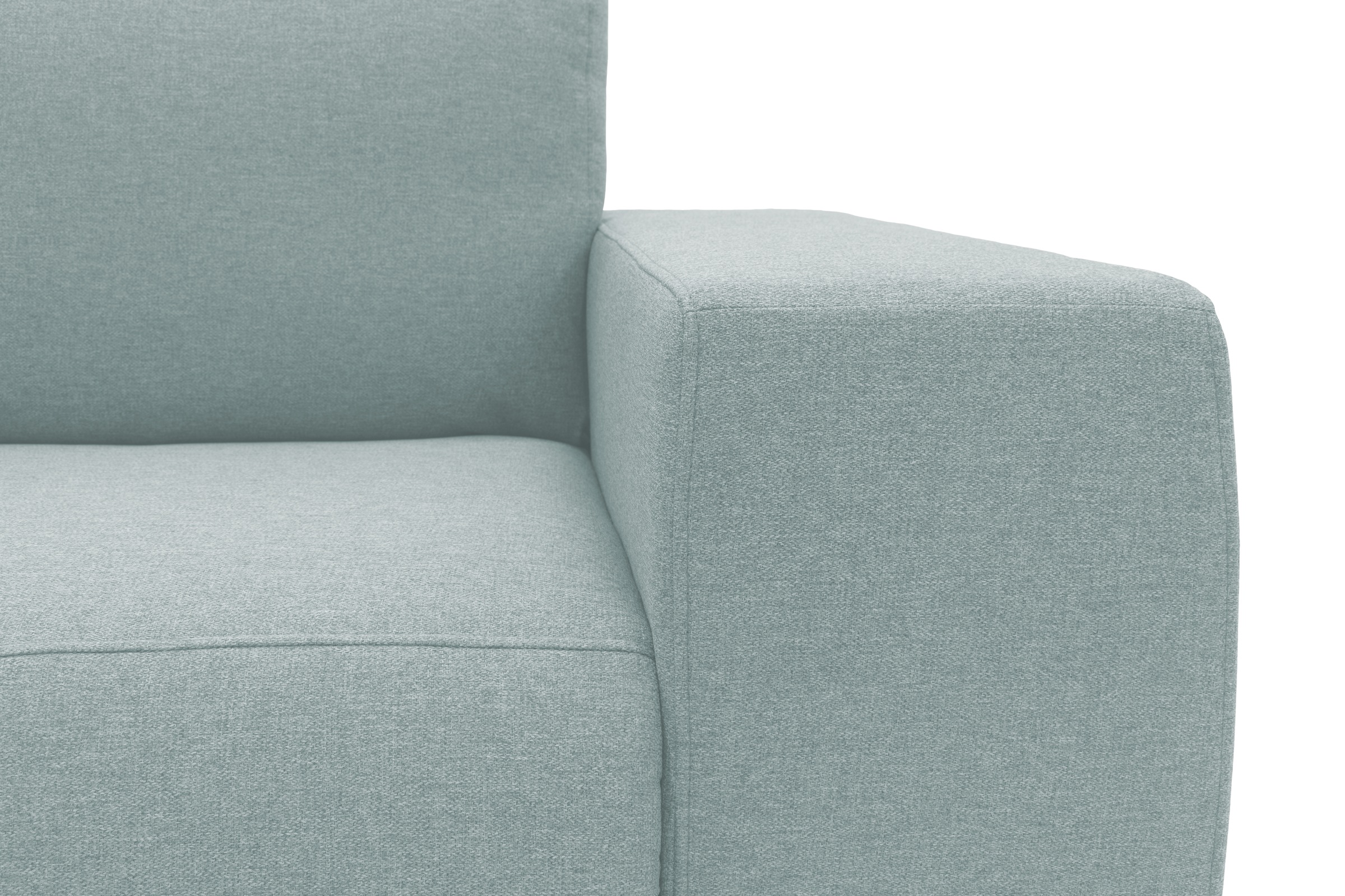 LOOKS by Wolfgang Joop Ecksofa »Looks VI L-Form«, gerade Linien, in 2 Bezugsqualitäten