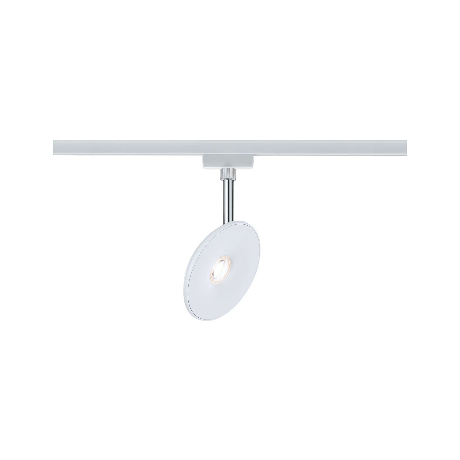 Paulmann Schienensystem-Leuchten »URail Schienenspot Sphere 493lm 7W 2700K 230V Chrom matt, Chrom«, Einzelspot, dimmbar