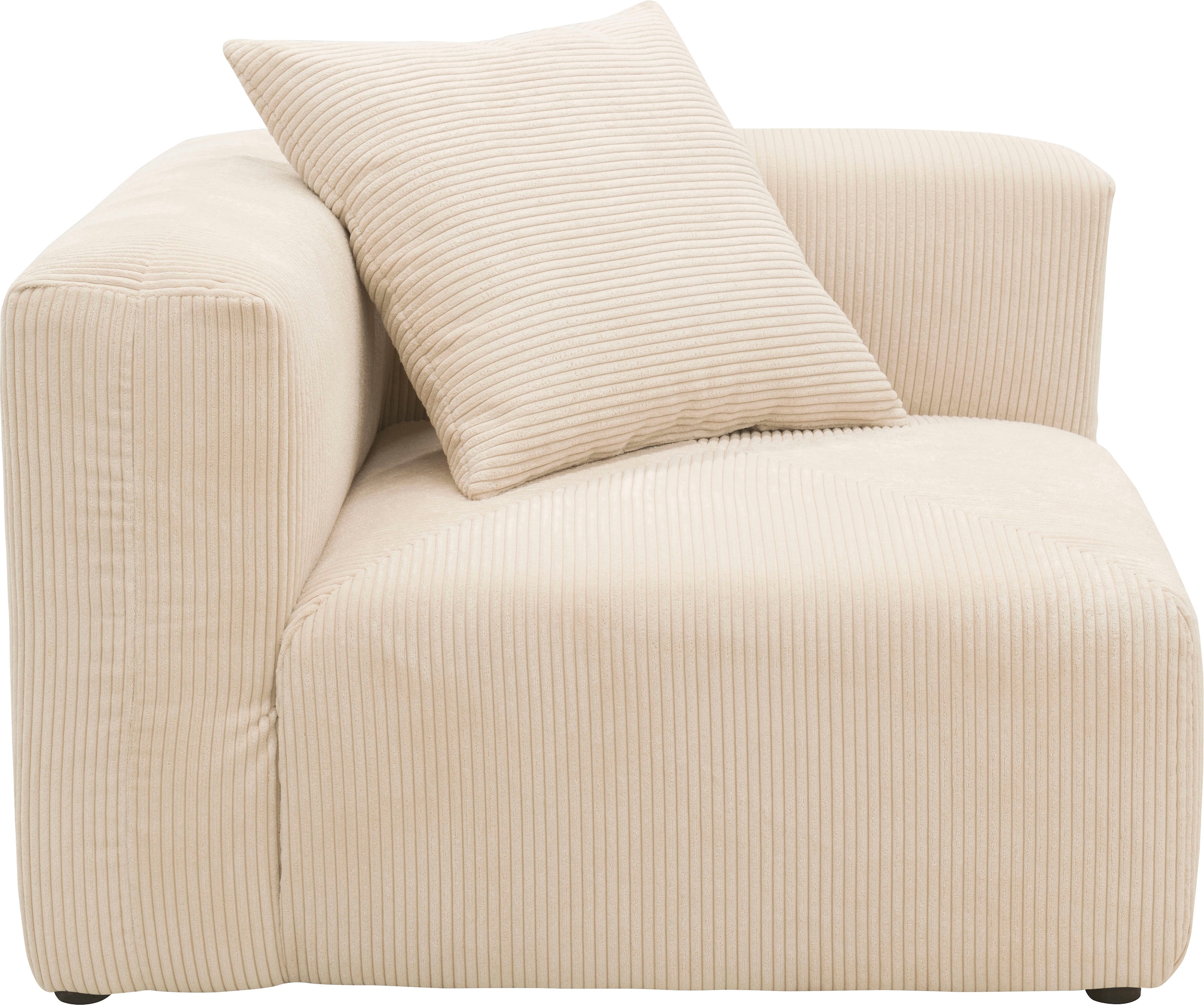 RAUM.ID Sofa-Eckelement »Gerrid« Cord-Bezug, Modul-Eckelement, auch einzeln günstig online kaufen