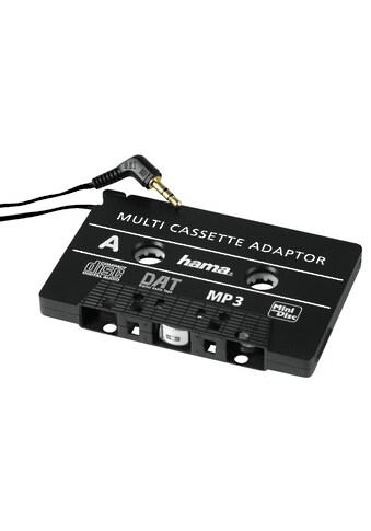 Audio-Adapter »MP3-/CD-Kassetten-Adapter Kfz, Schwarz«