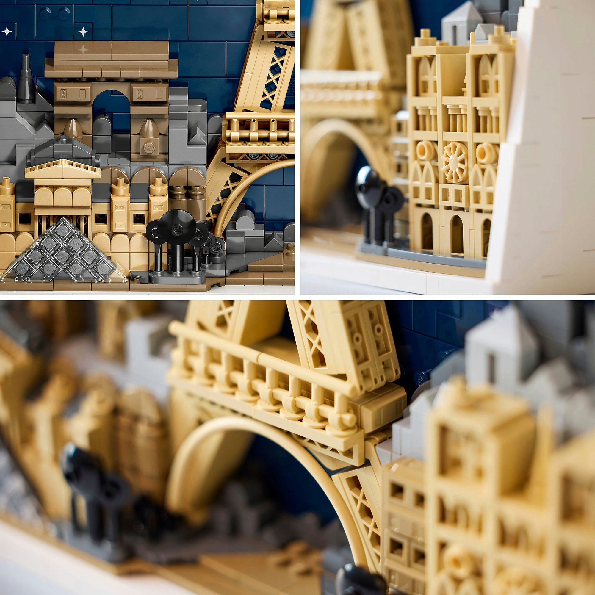LEGO® Konstruktionsspielsteine »Paris – Stadt der Liebe (21064), LEGO Architecture« Made in Europe