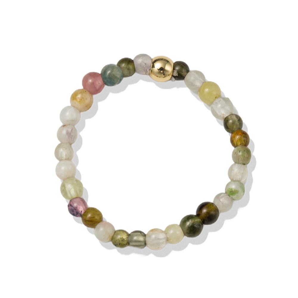 Firetti Fingerring »Schmuck Geschenk Damenring Zugband Edelstein« Made in Germany - mit Turmalin