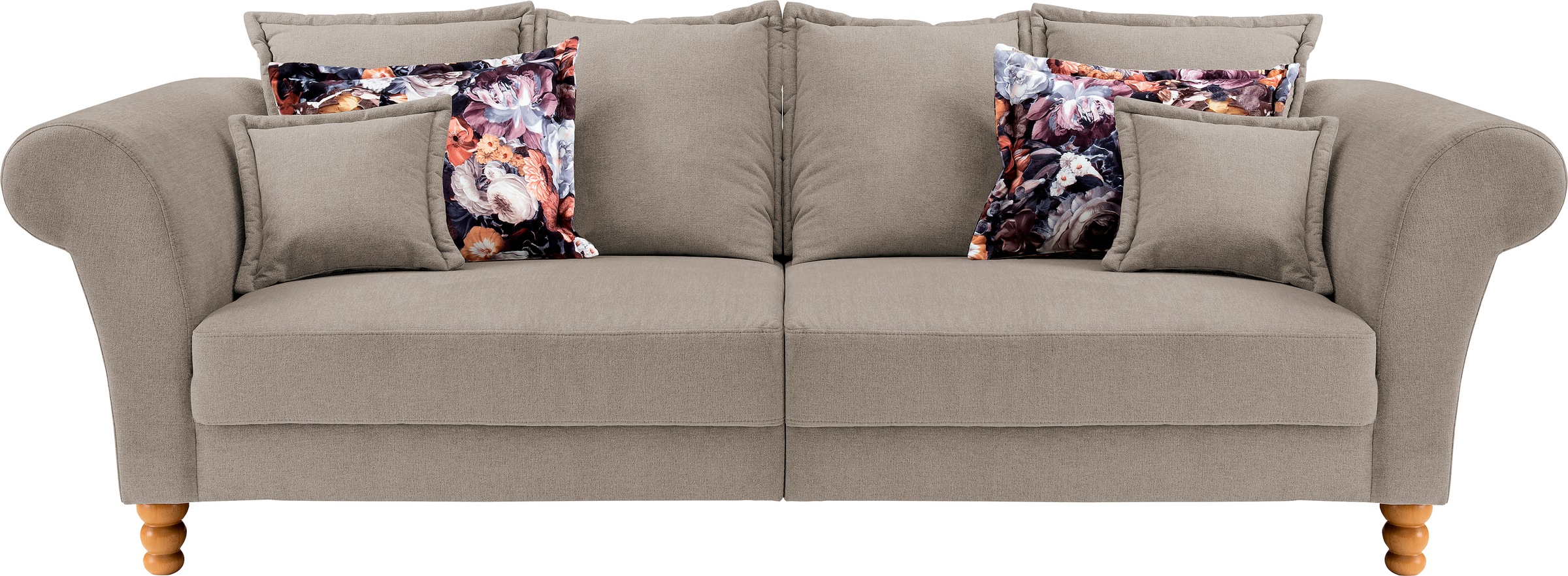 Home affaire Big-Sofa »Tassilo Mega Sofa mit viel Platz, bequem durch Kalts günstig online kaufen