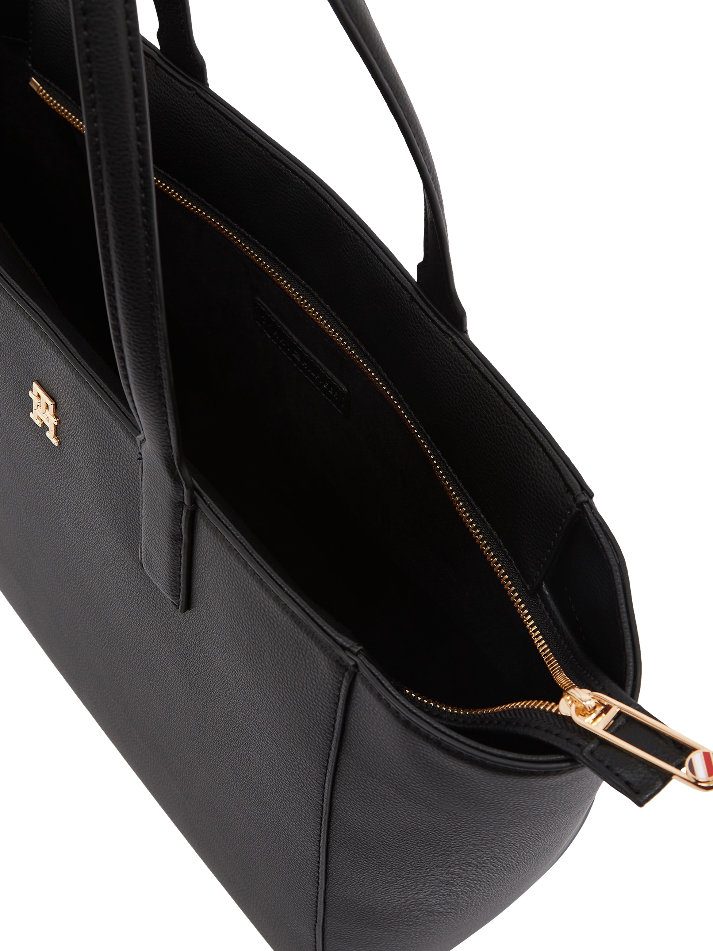 Tommy Hilfiger Shopper »TH SOFT LOGO TOTE«, Damen Henkeltasche Schultertasche, Umhängetasche im eleganten Look