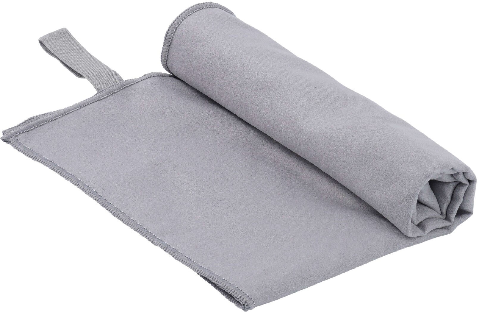 OTTO home Handtücher »Leoa, diverse Größen, Sporthandtuch, Reisehandtuch, Strandtuch« sehr leicht, kompakt, schnelltrocknend, Mikrofaser mit Kontrastnaht