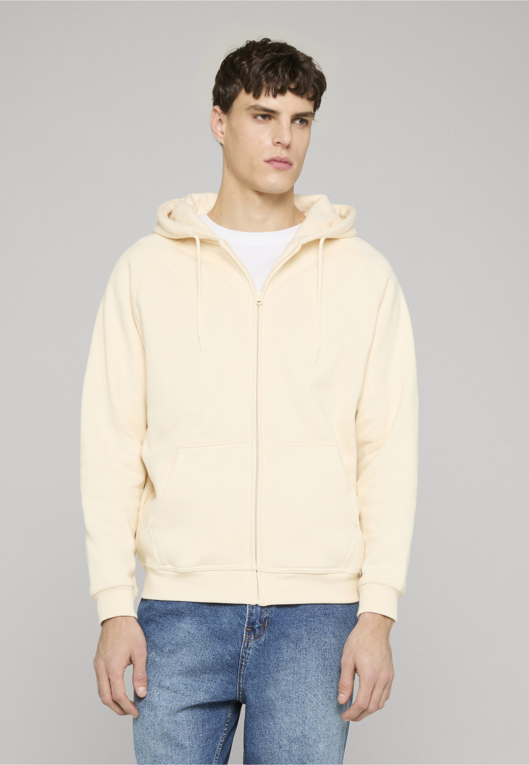 URBAN CLASSICS Kapuzenpullover »Urban Classics Herren Zip Hoody« 1 tlg.