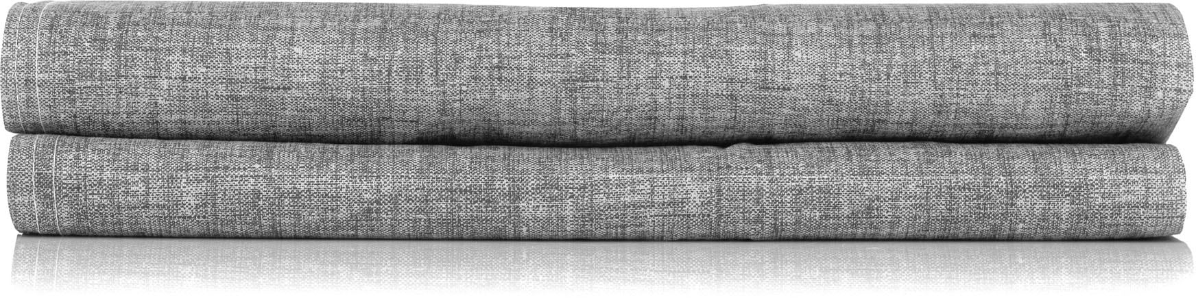 ZO HOME Bettlaken »Lino«, Laken aus 100% Baumwolle, Linen-look Print, Betttuch ab 90x200