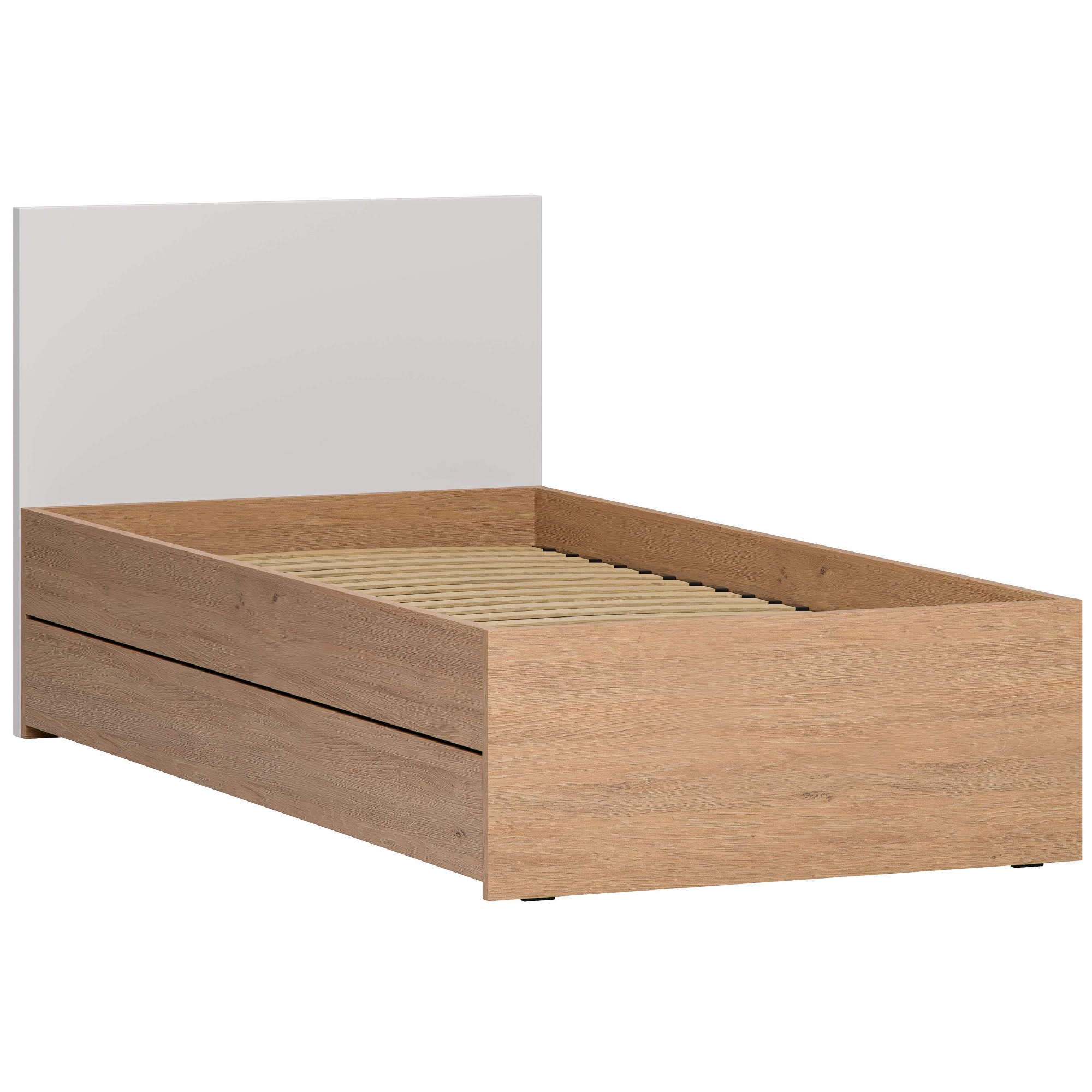 VOX Bett »SIMPLE Bettgestell mit Kopfteil, Maße B/T/H: 95/205/130 cm« ohne günstig online kaufen