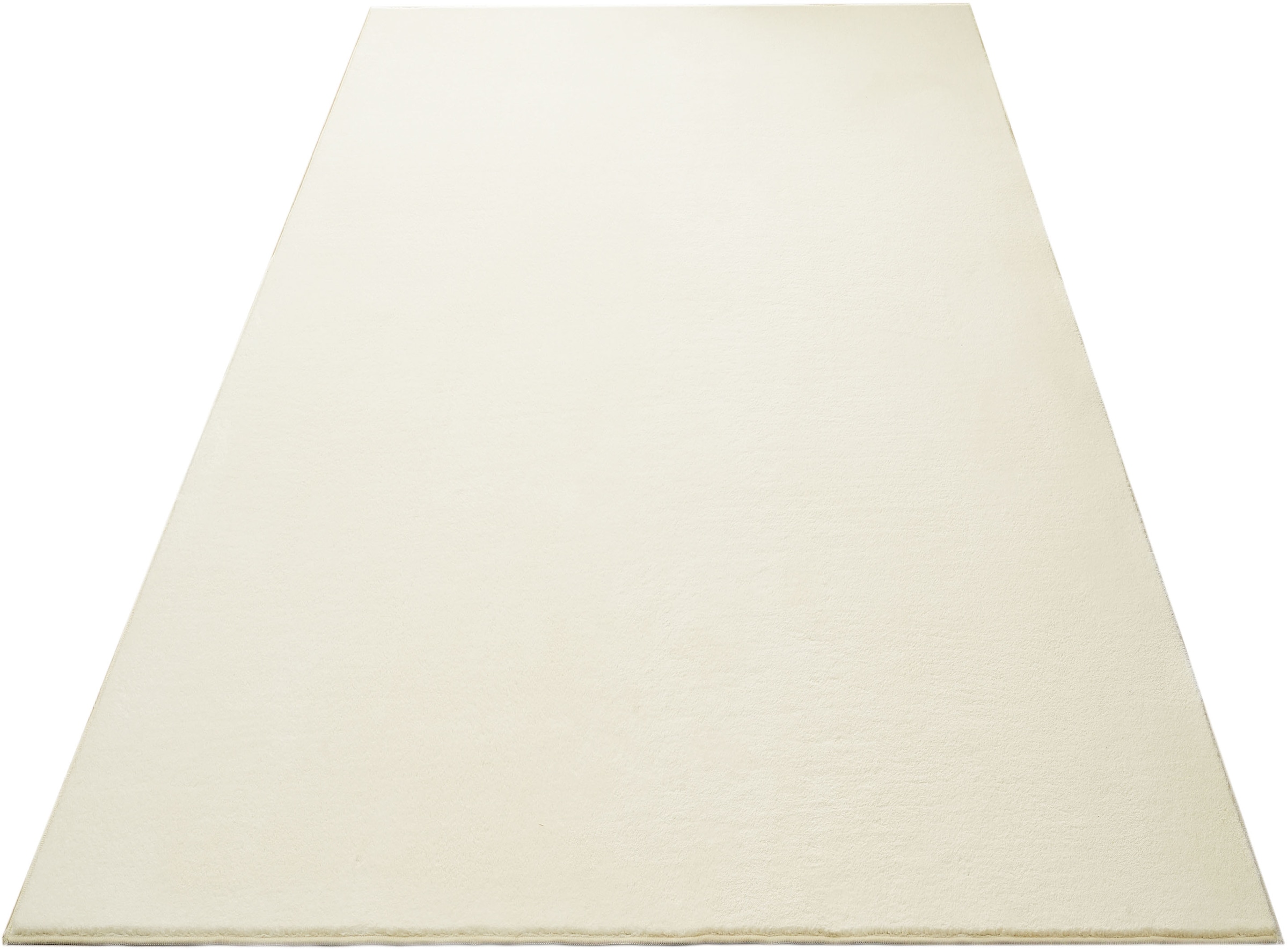 my home Teppich »Cali light, weich, modern, waschbar« rechteckig 13 mm Höhe Uni-Farben, kuschelig, & weich, Wohnzimmer, Schlafzimmer, Esszimmer