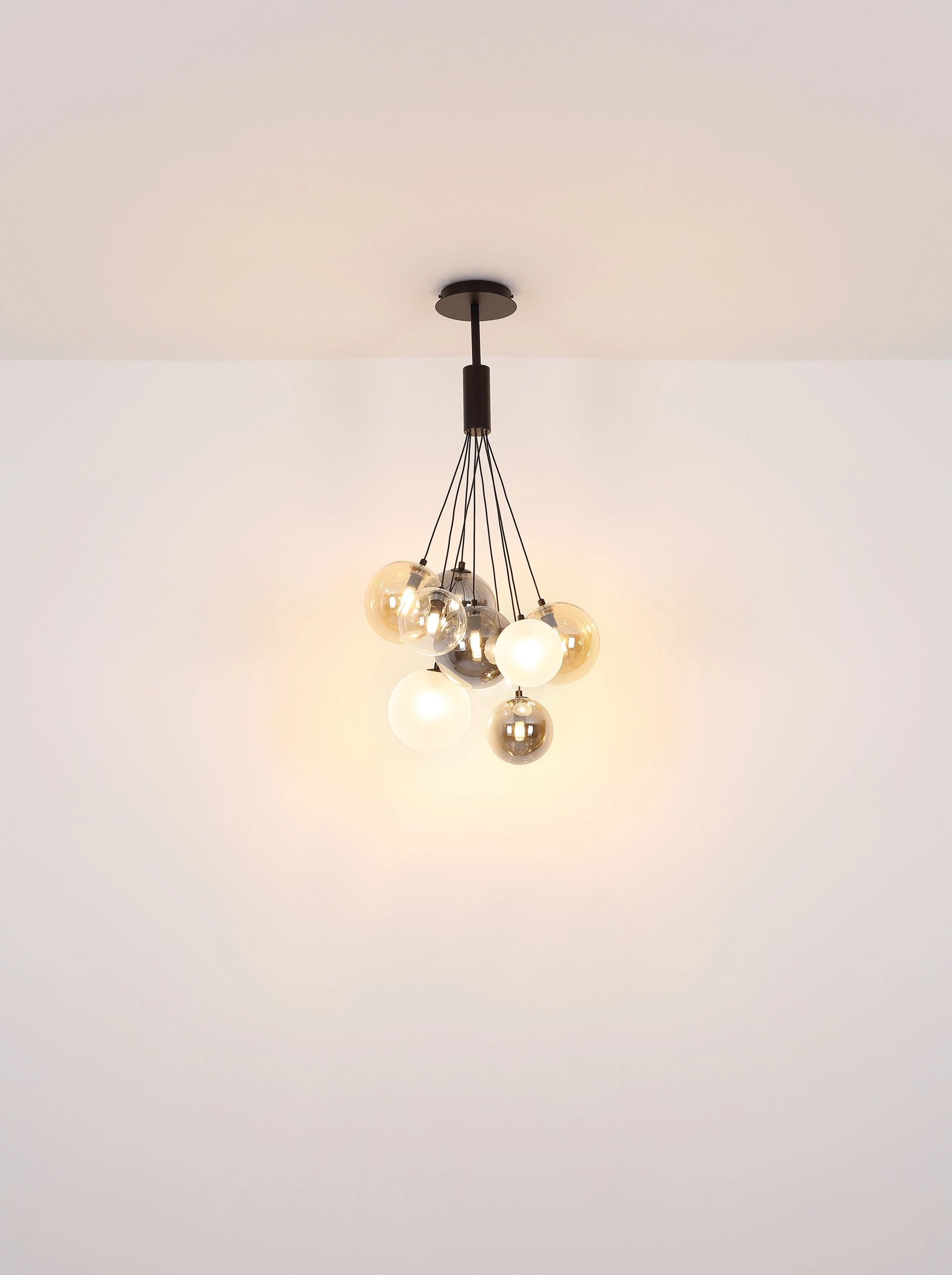 GLOBO LIGHTING Hängeleuchte »BALLGI«, Leuchtmittel G9   ohne Leuchtmittel, günstig online kaufen