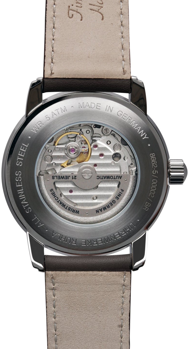 ZEPPELIN Automatikuhr »New Captain´s Line Superluminova«, Mechanische Uhr, Armbanduhr, Herrenuhr, Lederarmband, Made in Germany