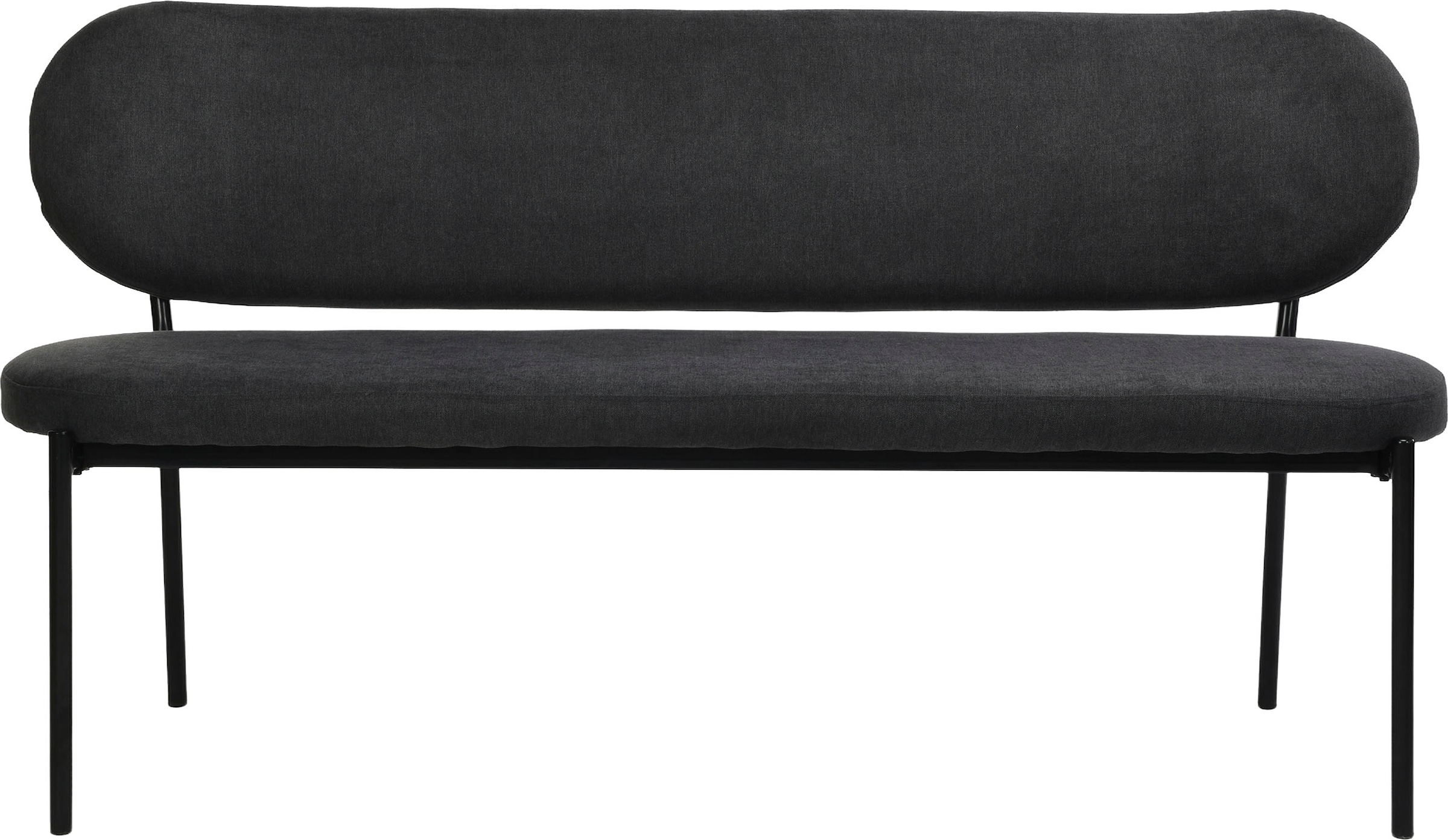 byLIVING Sitzbank »Jersey«, mit Webstoff-Bezug, mit Rückenlehne, Breite 160 cm