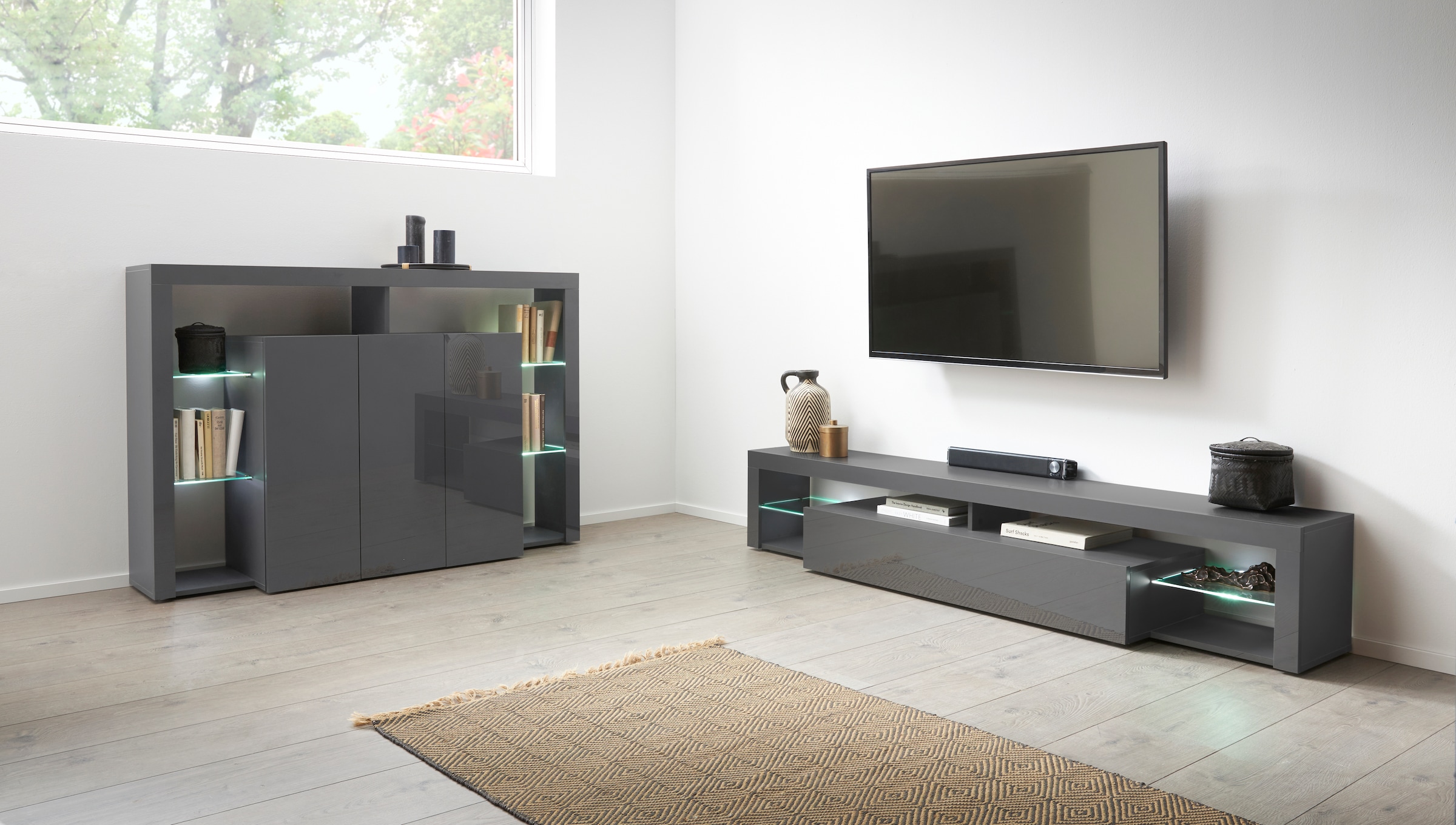 INOSIGN Highboard »Essential«, Höhe ca. 100 cm