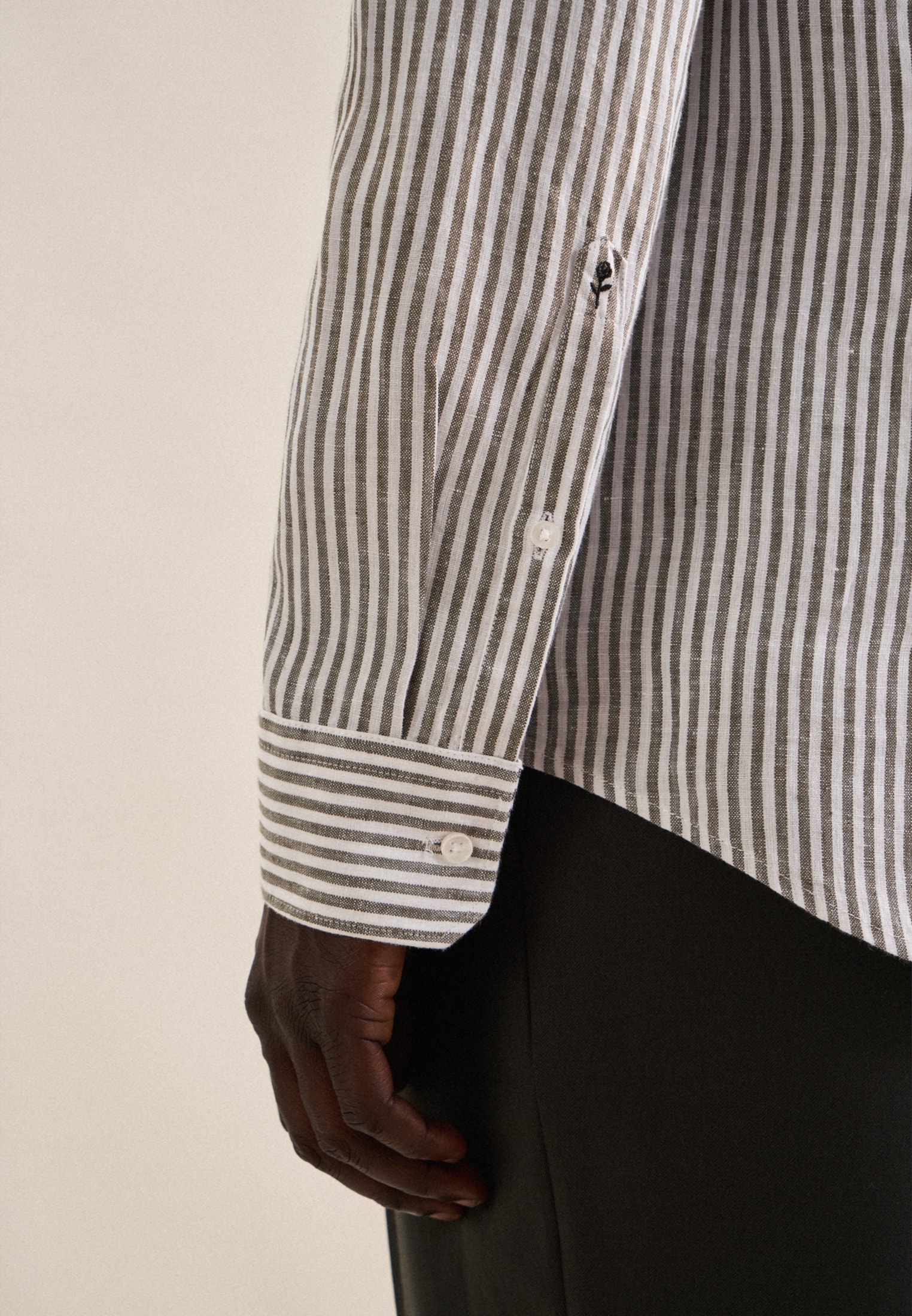 seidensticker Businesshemd »Slim«, Slim Langarm Kentkragen Streifen